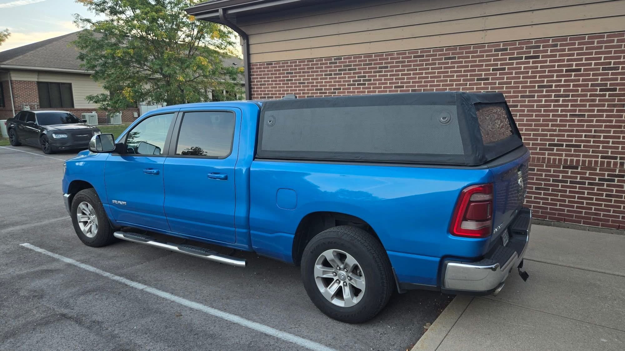 Inflatable Bed Topper 2024 Ram 1500 Build by Jim Hughes