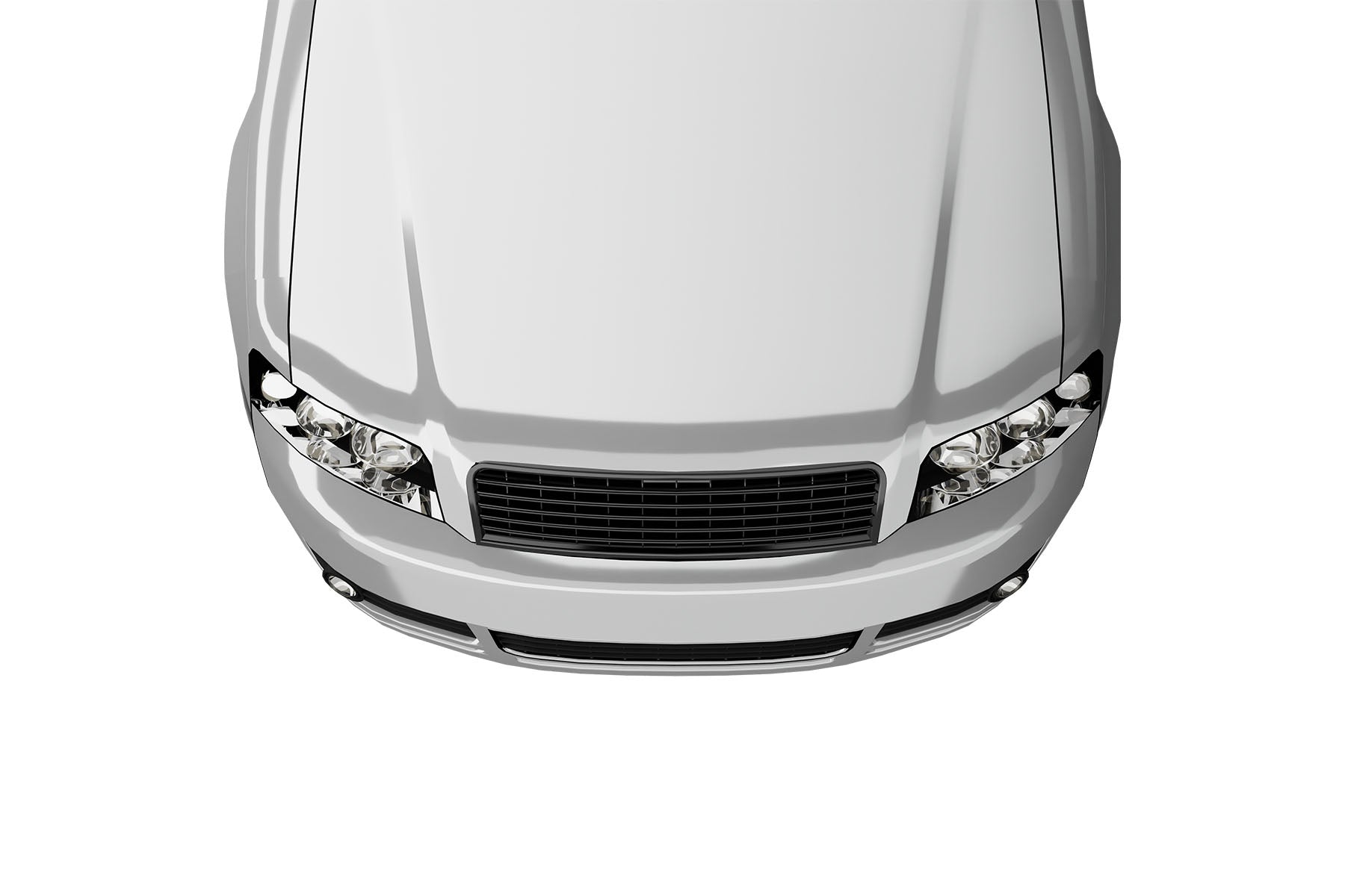 Premium ABS Gloss Black Euro Sport Grille for 2002-2005 Audi A4 / 2004-2005 S4 B6 | Direct Fit & UV-Resistant