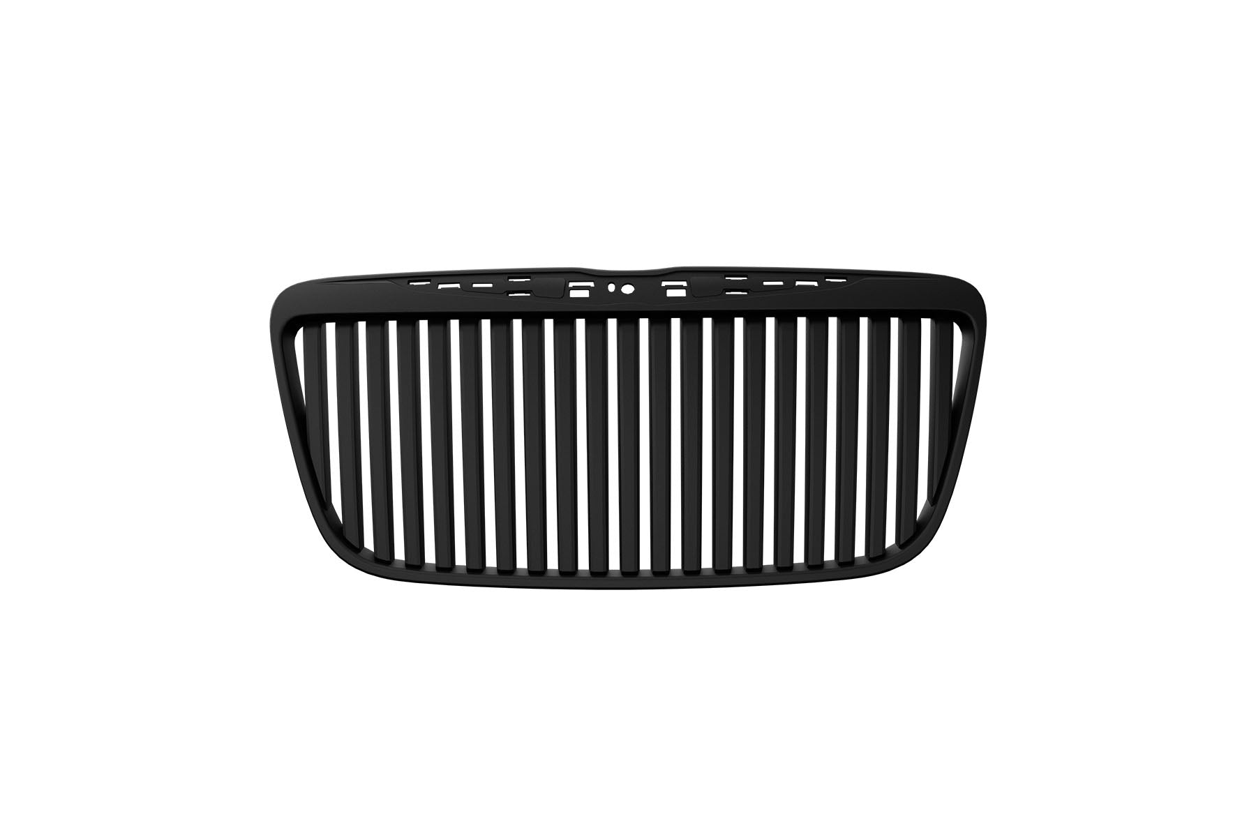 Premium ABS Matte Black Vertical Grille for Chrysler 300/300C 2011-2014 | Direct Fit & UV-Resistant