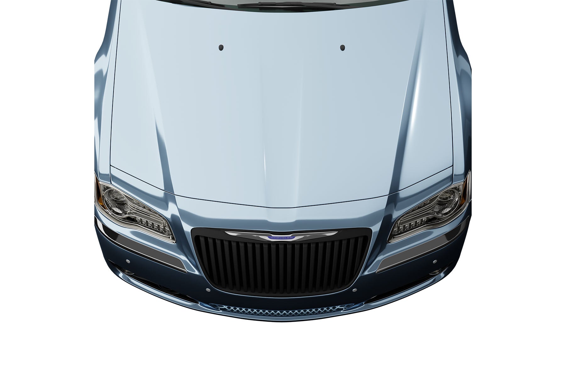 Premium ABS Matte Black Vertical Grille for Chrysler 300/300C 2011-2014 | Direct Fit & UV-Resistant