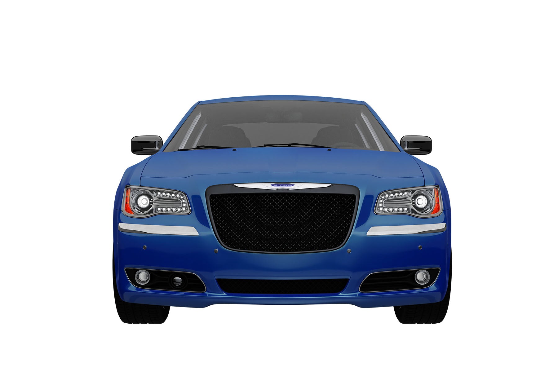 Premium ABS Gloss Black Sport Mesh Grille for Chrysler 300 2011-2014 | Direct Fit & UV-Resistant