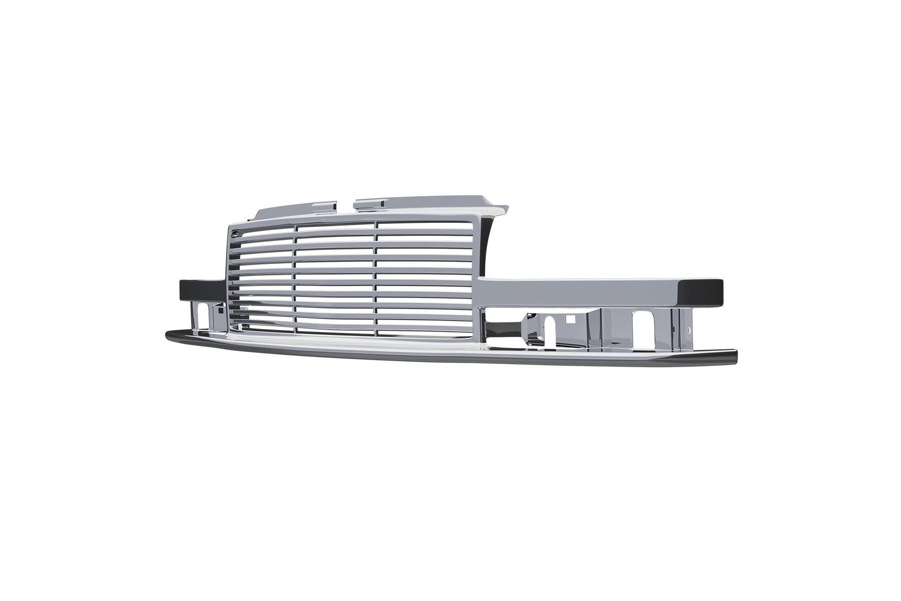 Premium ABS Chrome Horizontal Grille for 1998-2004 Chevrolet S10 Blazer / S10 Pickup | Direct Fit & UV-Resistant