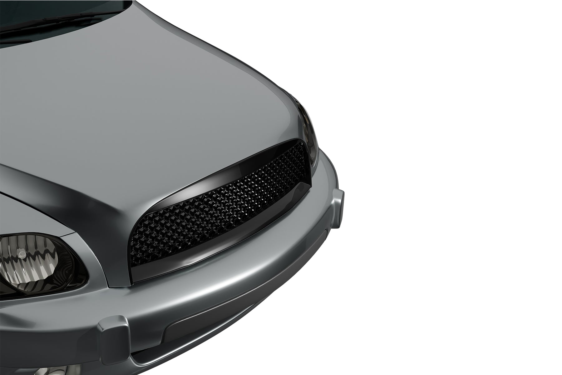 Premium ABS Gloss Black Sport Mesh Grille for Chevrolet HHR 2006-2011 | Direct Fit & UV-Resistant