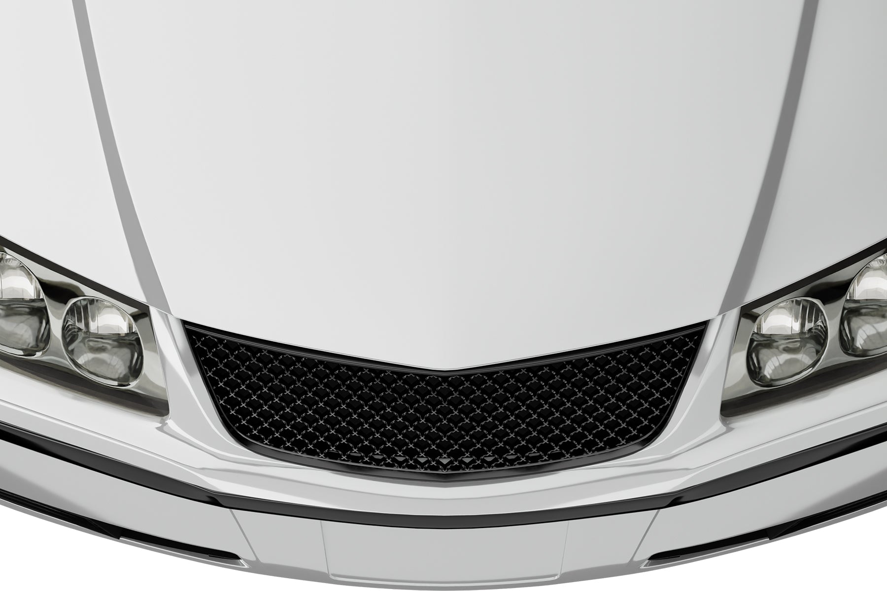 Premium ABS Gloss Black Sport Mesh Grille for Chevrolet Impala 2000-2005 | Direct Fit & UV-Resistant