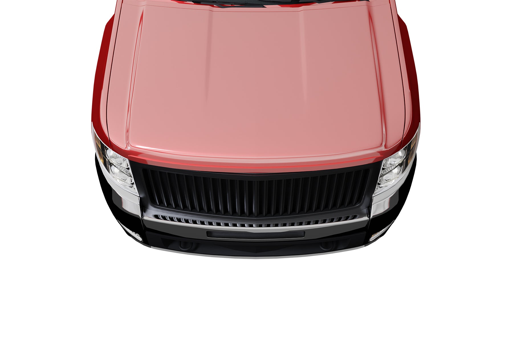 Premium ABS Matte Black Vertical Grille for Chevrolet Silverado 1500 2007-2013 | Direct Fit & UV-Resistant