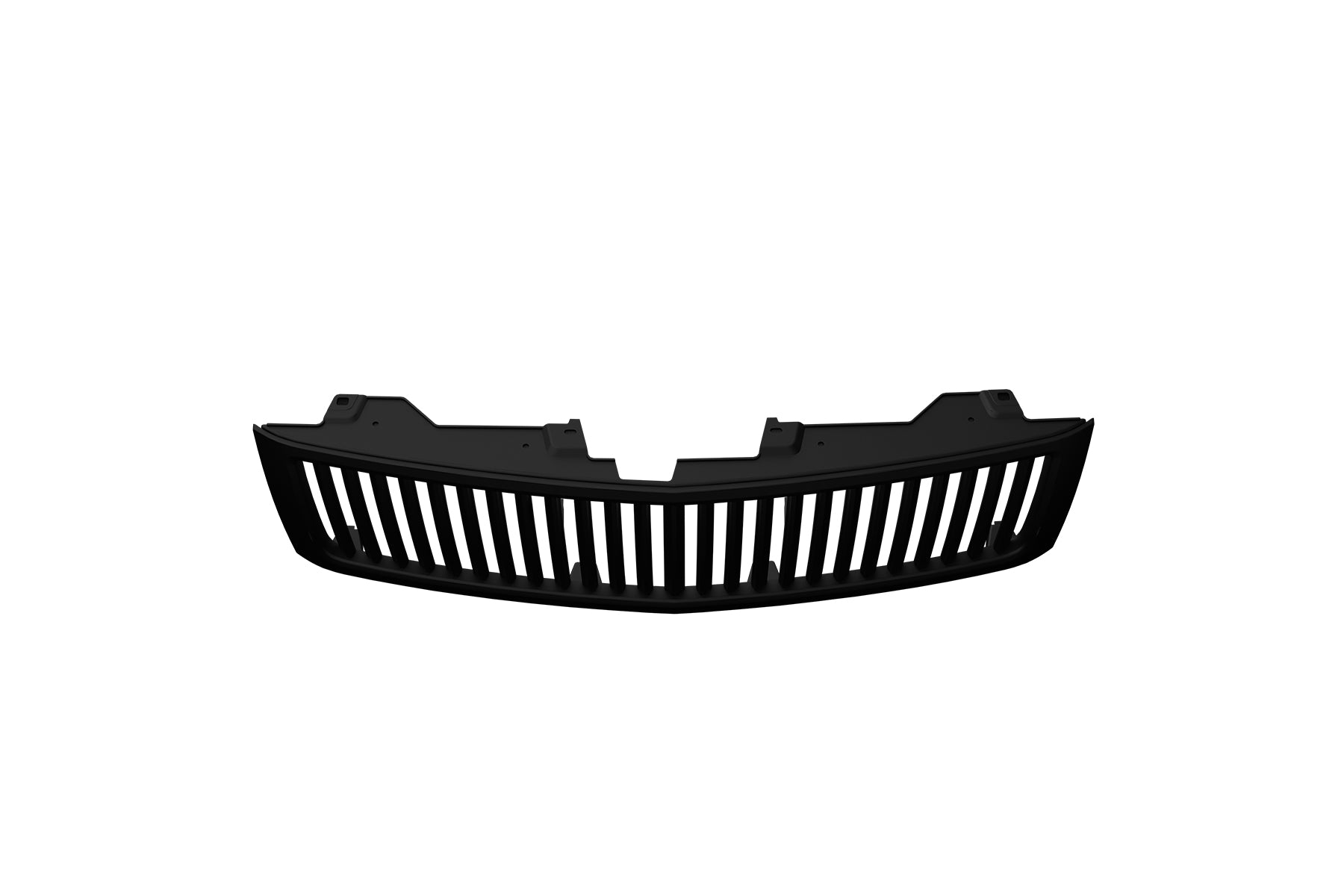 Premium ABS Matte Black Vertical Grille for Chevrolet Silverado 1500 2007-2013 | Direct Fit & UV-Resistant