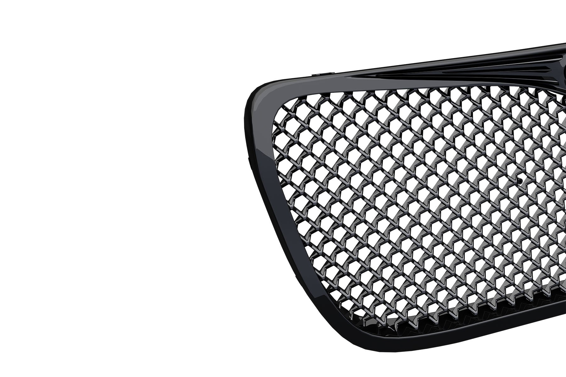 Premium ABS Gloss Black Sport Mesh Grille for Chrysler Sebring 2004-2006 | Direct Fit & UV-Resistant