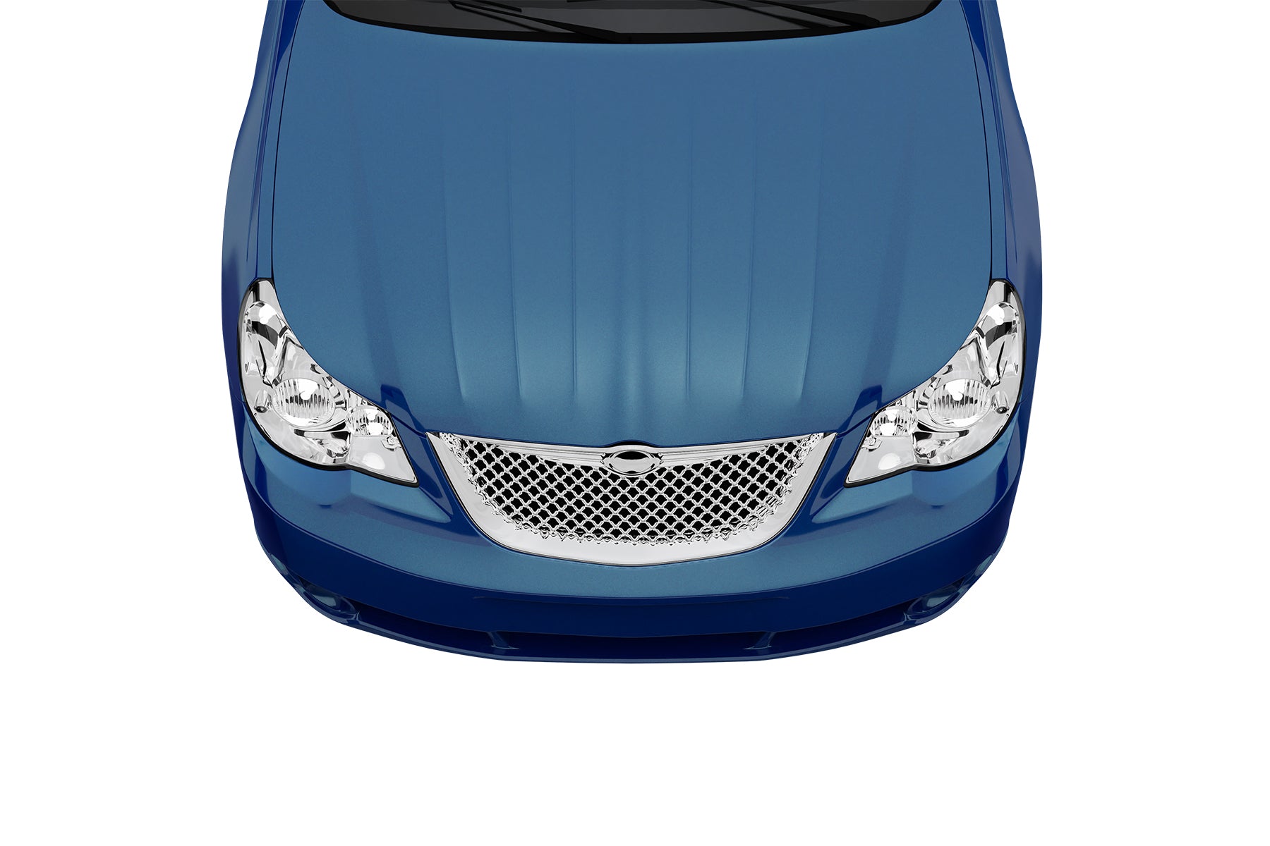 Premium ABS Chrome Sport Mesh Grille for Chrysler Sebring 2007-2010 | Direct Fit & UV-Resistant