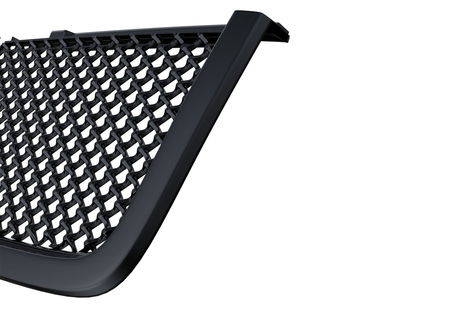 Premium ABS Gloss Black Sport Mesh Grille for Chevrolet Trailblazer 2006-2009 | Direct Fit & UV-Resistant
