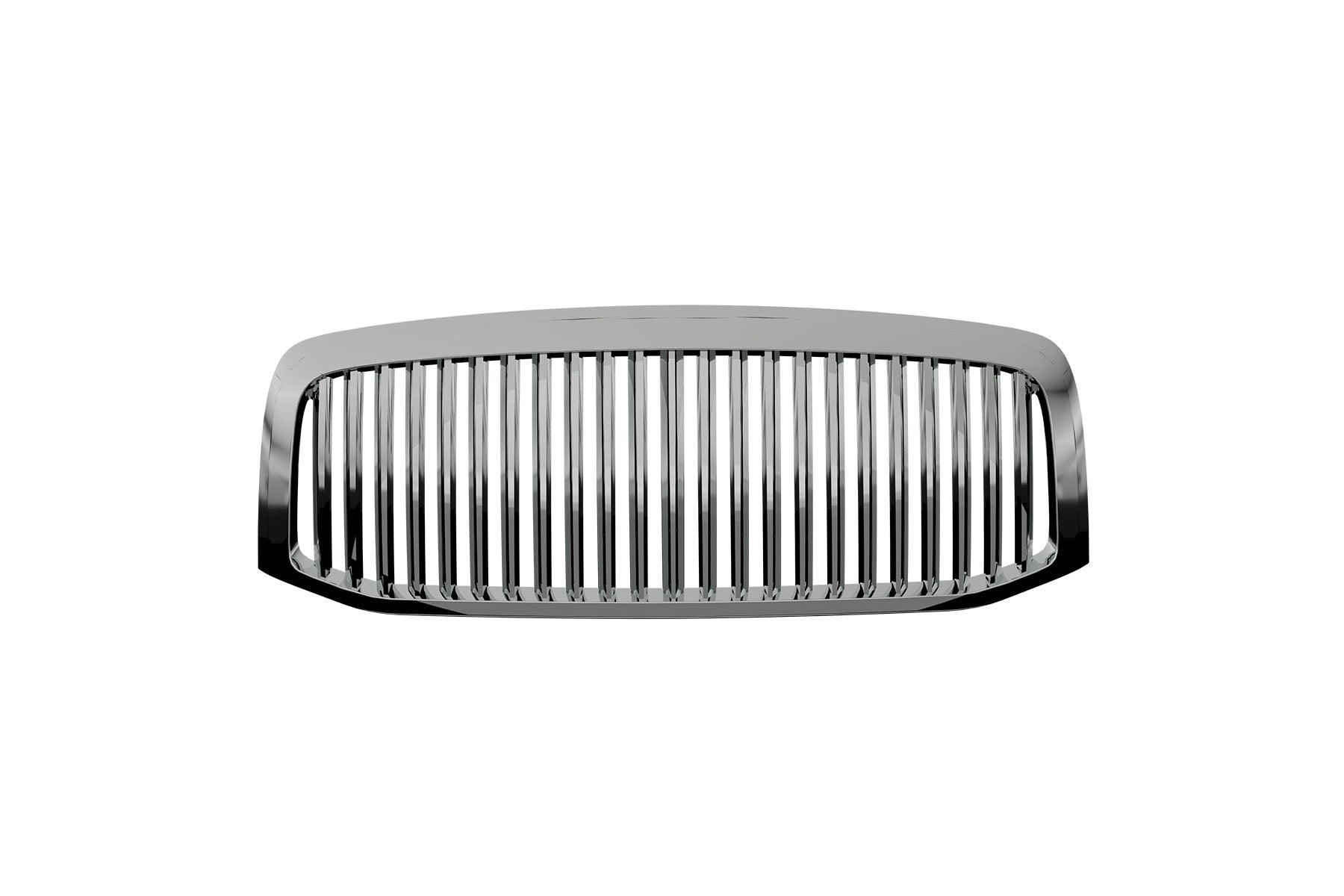 Premium ABS Chrome Vertical Front Grille for Dodge Ram 2006-2009 | Direct Fit & UV-Resistant