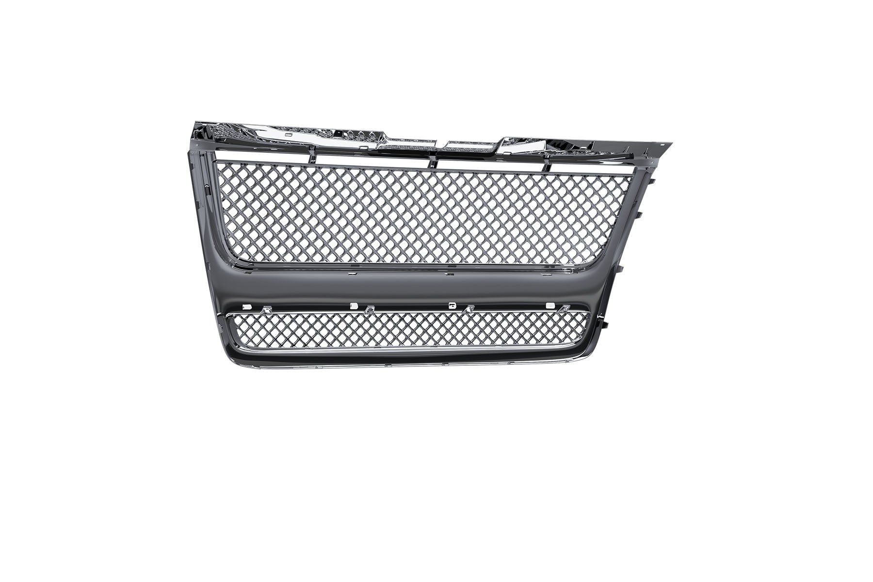 Premium ABS Chrome Sport Mesh Grille for 2007-2010 Ford Explorer Sport Trac | Direct Fit & UV-Resistant