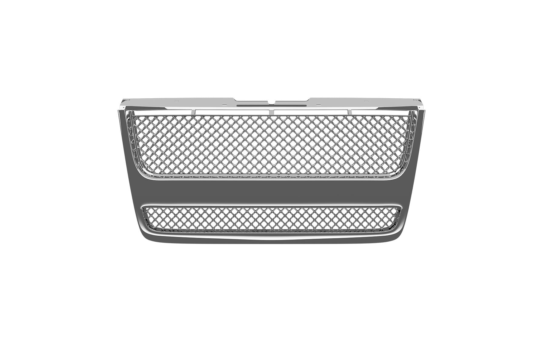 Premium ABS Chrome Sport Mesh Grille for 2007-2010 Ford Explorer Sport Trac | Direct Fit & UV-Resistant