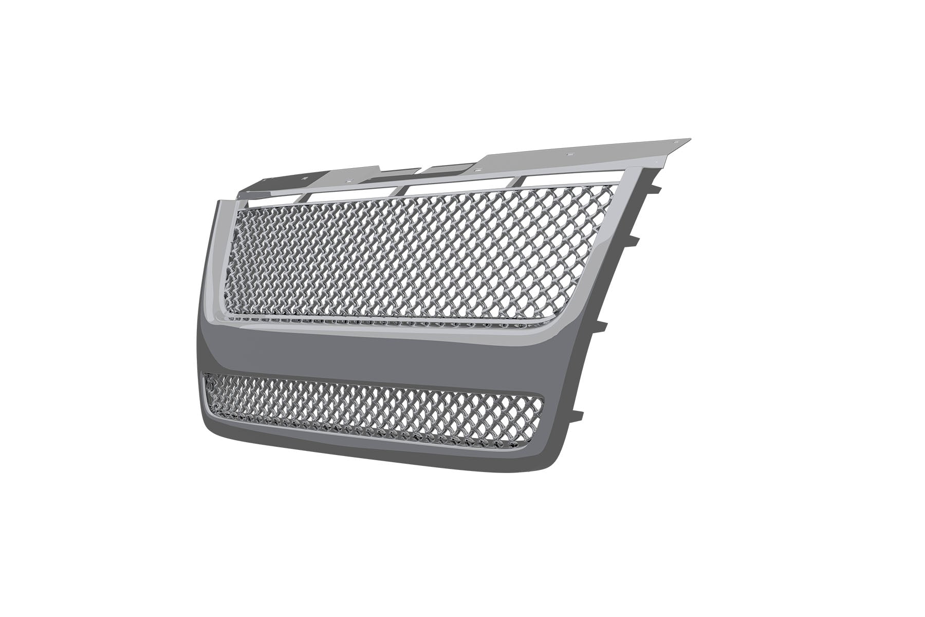 Premium ABS Chrome Sport Mesh Grille for 2007-2010 Ford Explorer Sport Trac | Direct Fit & UV-Resistant