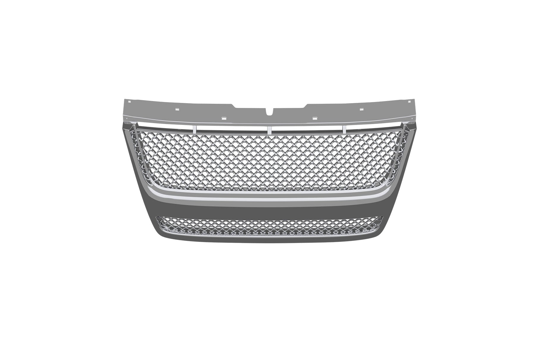 Premium ABS Chrome Sport Mesh Grille for 2007-2010 Ford Explorer Sport Trac | Direct Fit & UV-Resistant