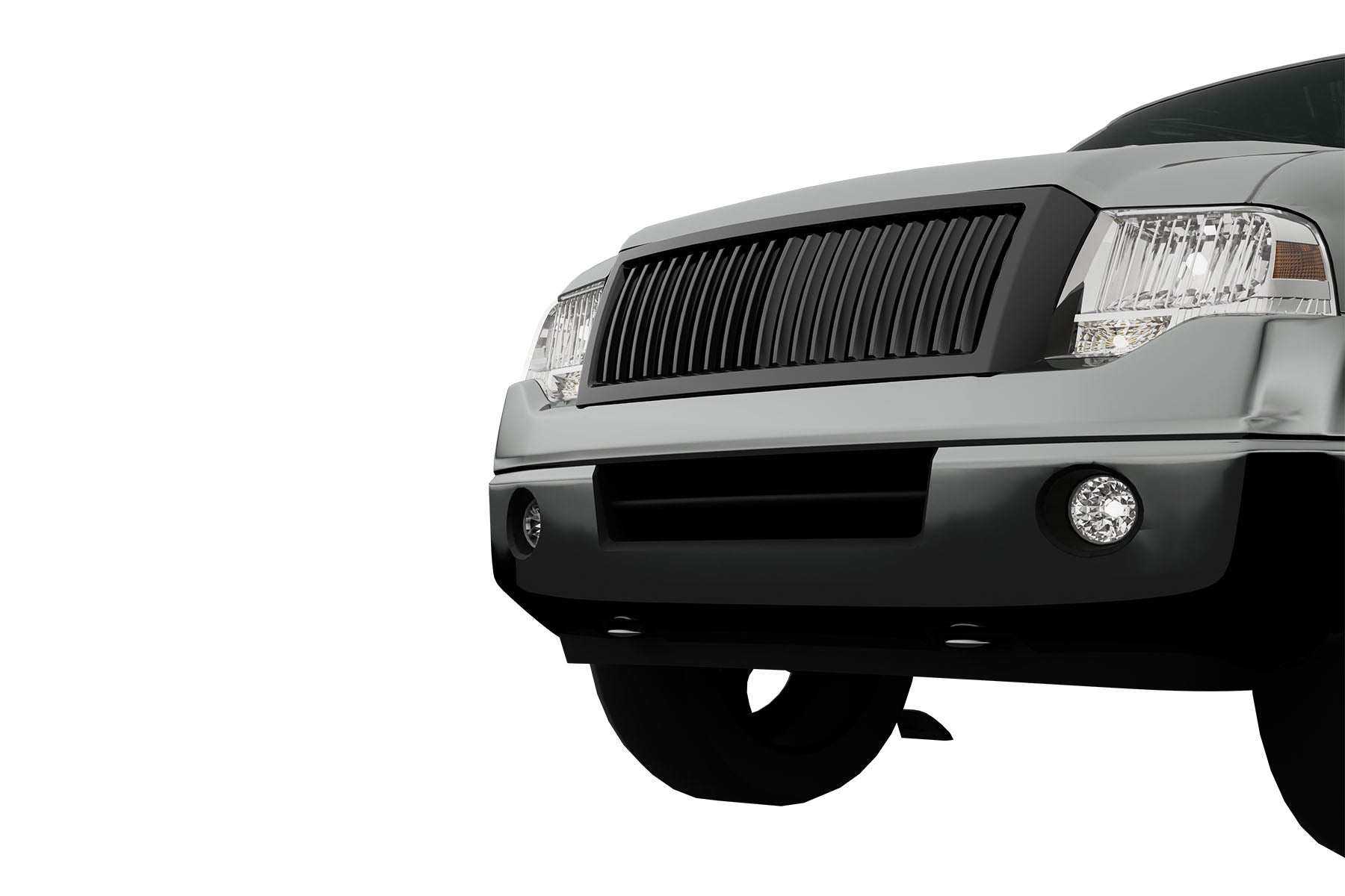 Premium ABS Gloss Black Vertical Grille for Ford Expedition 2007-2014 | Direct Fit & UV-Resistant