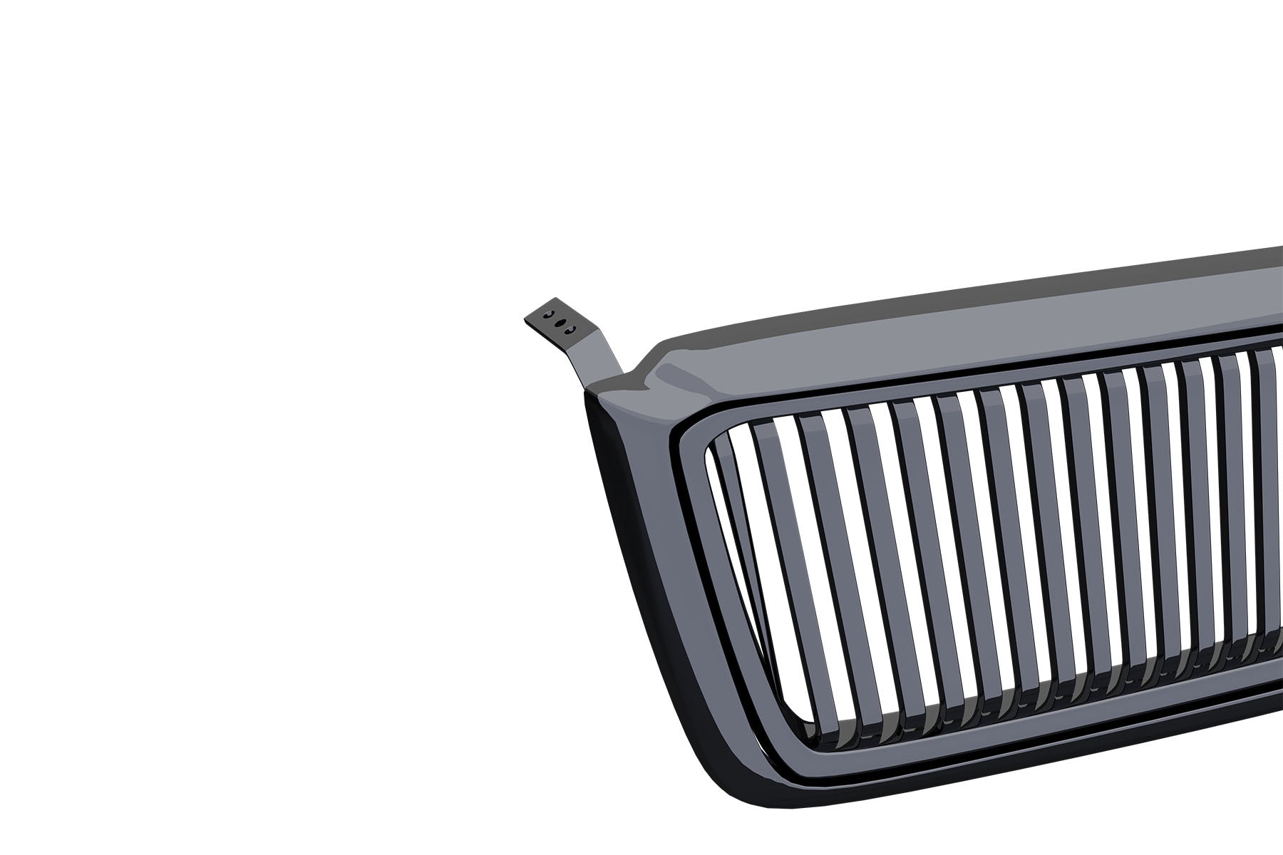Premium ABS Gloss Black Vertical Grille for Ford F-150 2004-2008 | Direct Fit & UV-Resistant