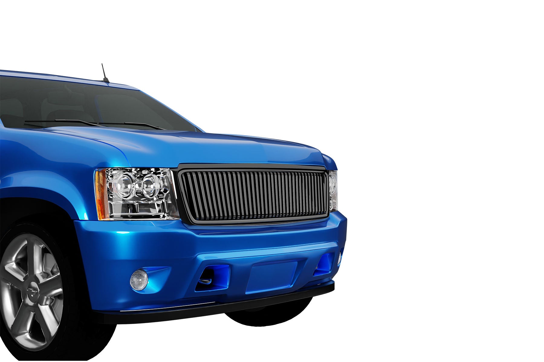 Premium ABS Gloss Black Vertical Grille for Ford F-150 2004-2008 | Direct Fit & UV-Resistant