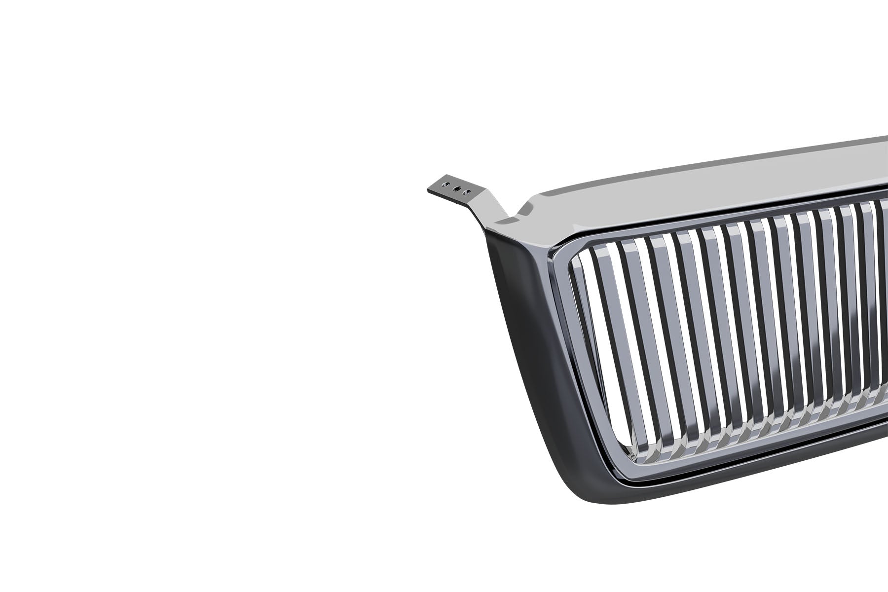 Premium ABS Chrome Vertical Front Grille for Ford F-150 2004-2008 | Direct Fit & UV-Resistant