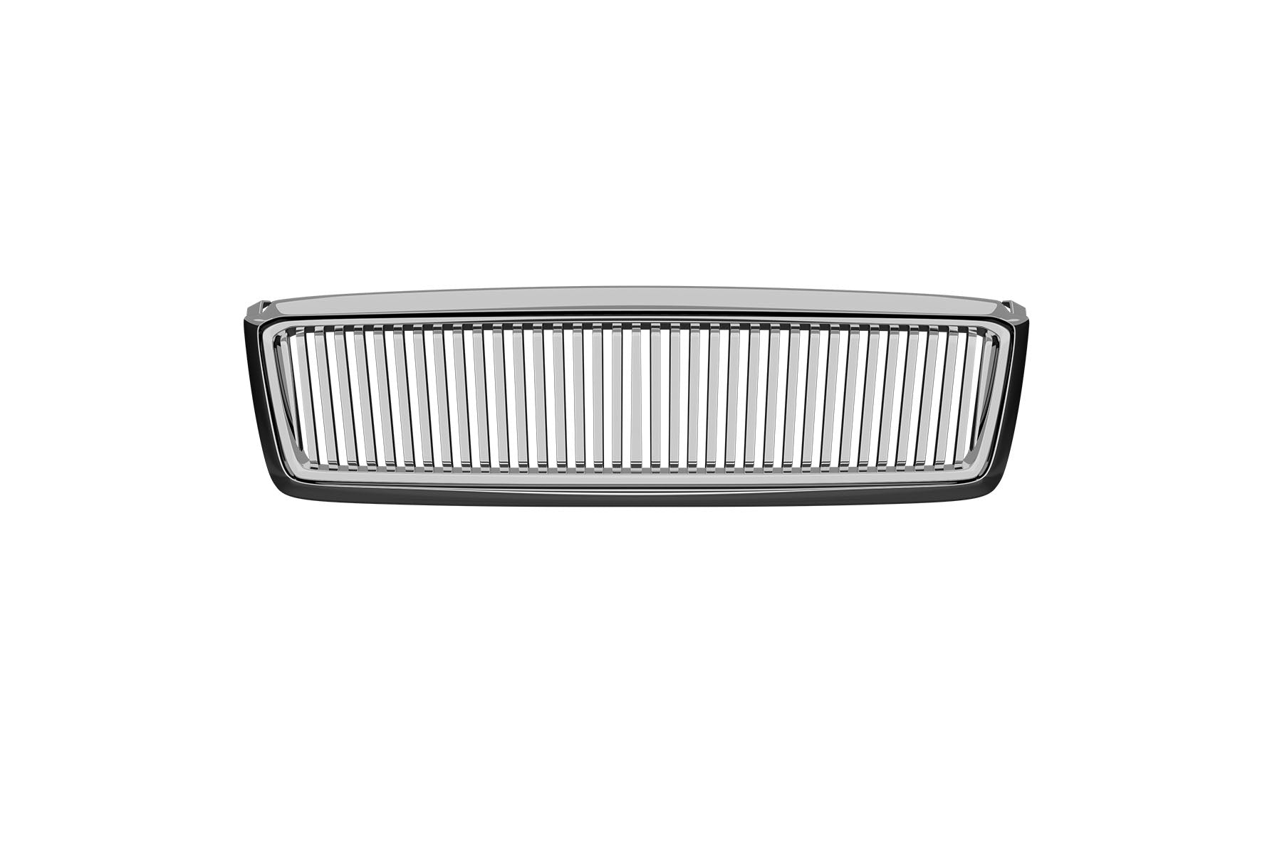Premium ABS Chrome Vertical Front Grille for Ford F-150 2004-2008 | Direct Fit & UV-Resistant