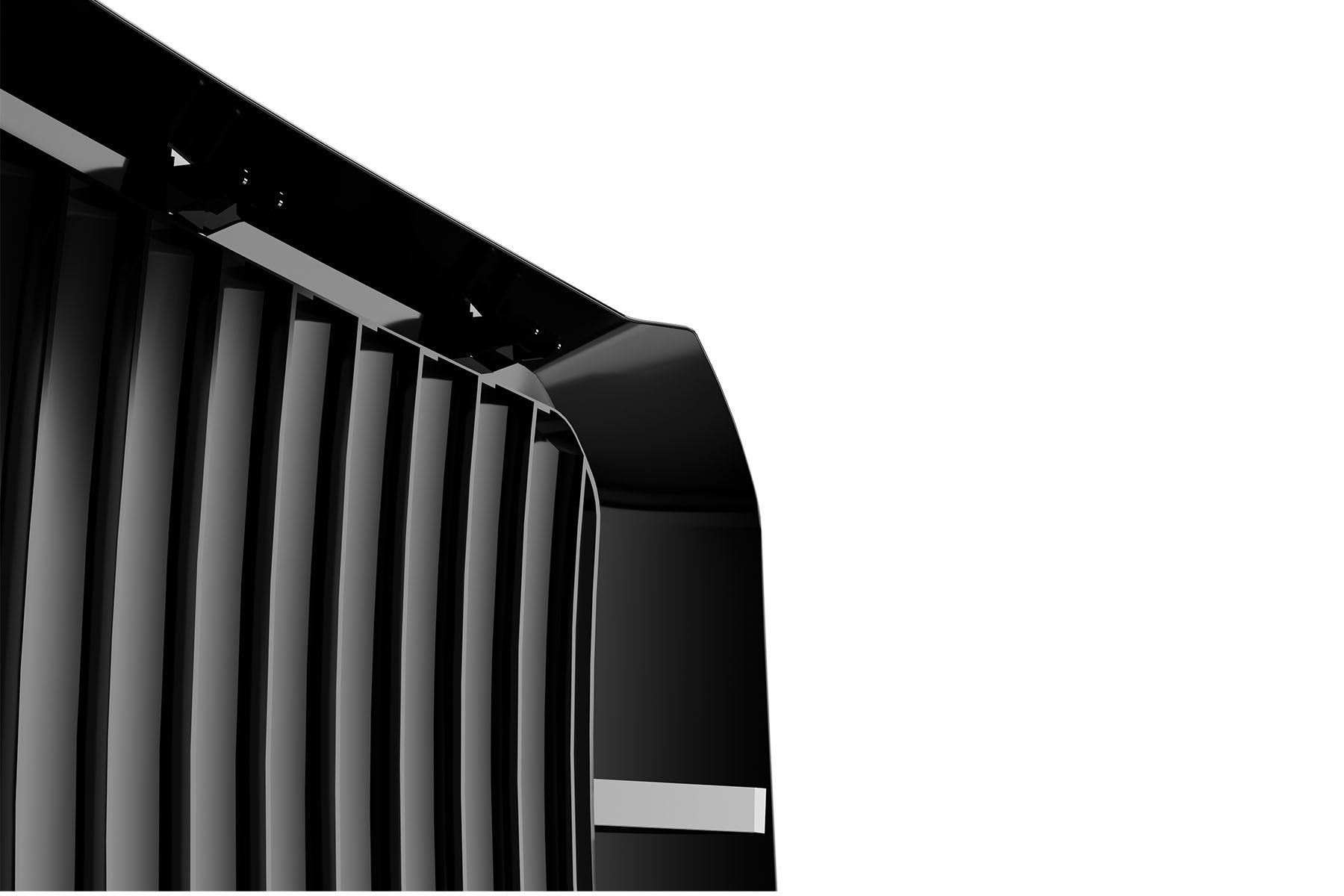 Premium ABS Gloss Black Vertical Grille for Ford F250/F350 Super Duty 2011-2016 | Direct Fit & UV-Resistant