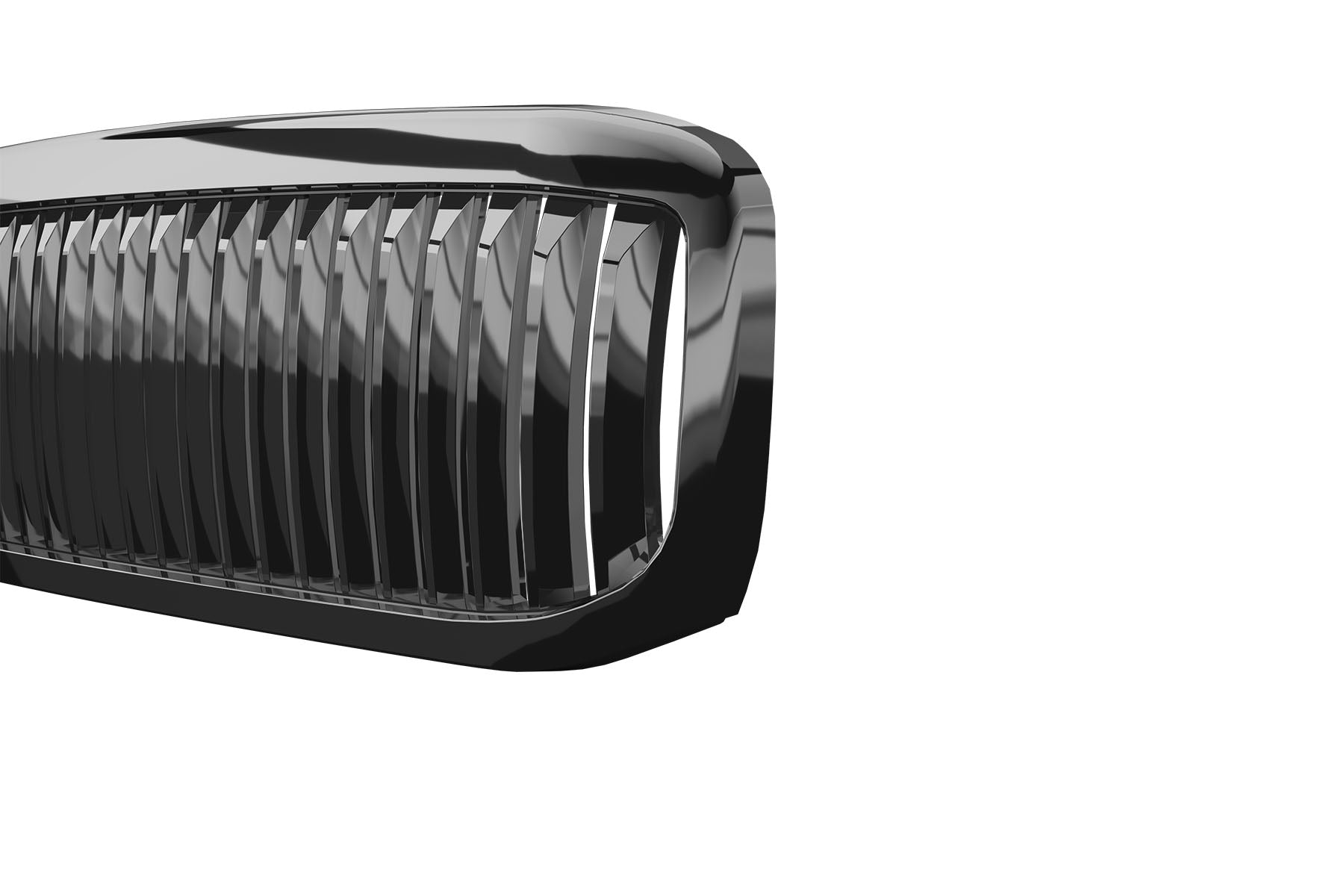 Premium ABS Chrome Vertical Front Hood Bumper Grille for Ford F-250 Super Duty / Excursion 1999-2004 | Direct Fit & UV-Resistant