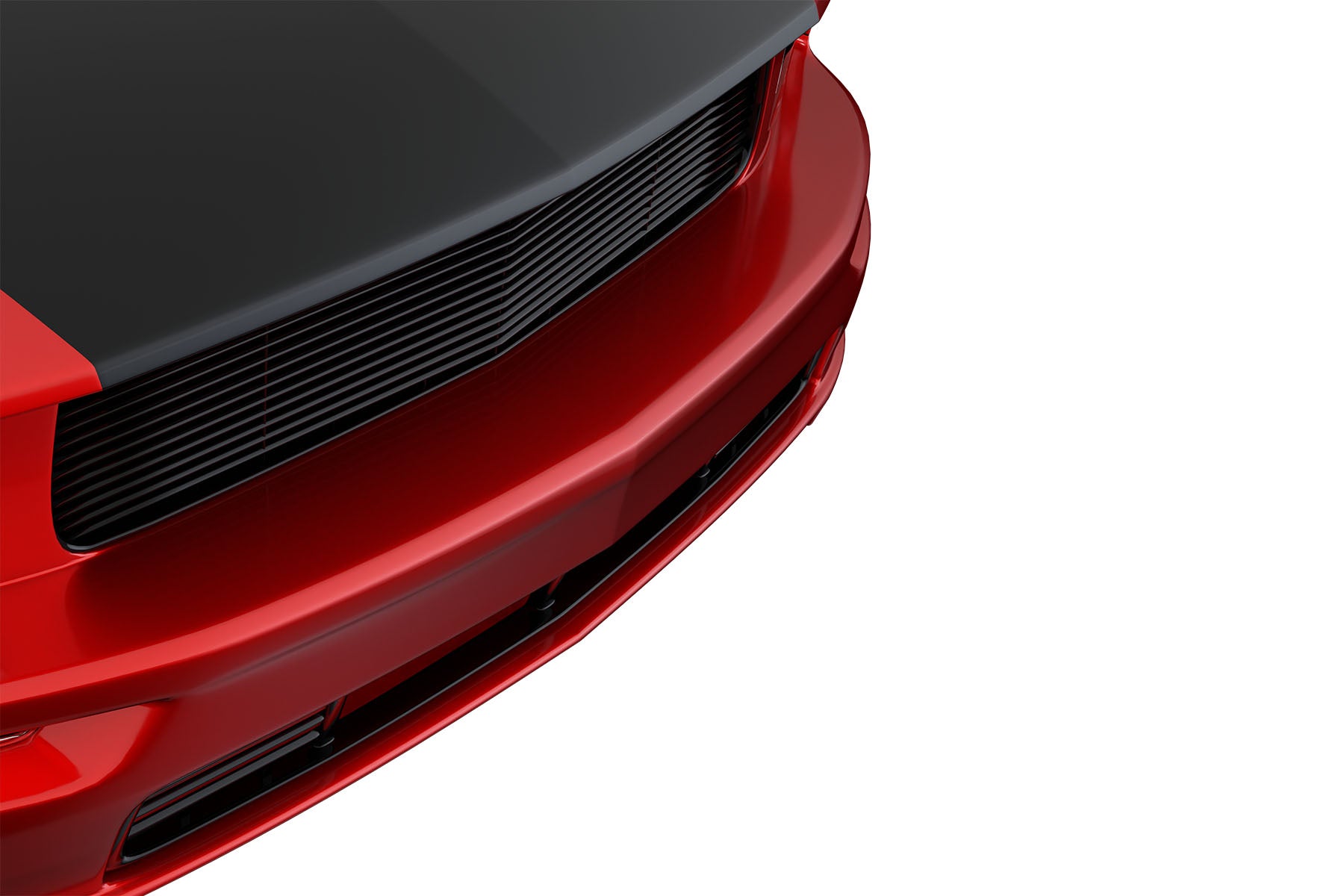 Premium ABS Gloss Black Sport Mesh Grille for Ford Mustang 2005-2009 | Direct Fit & UV-Resistant
