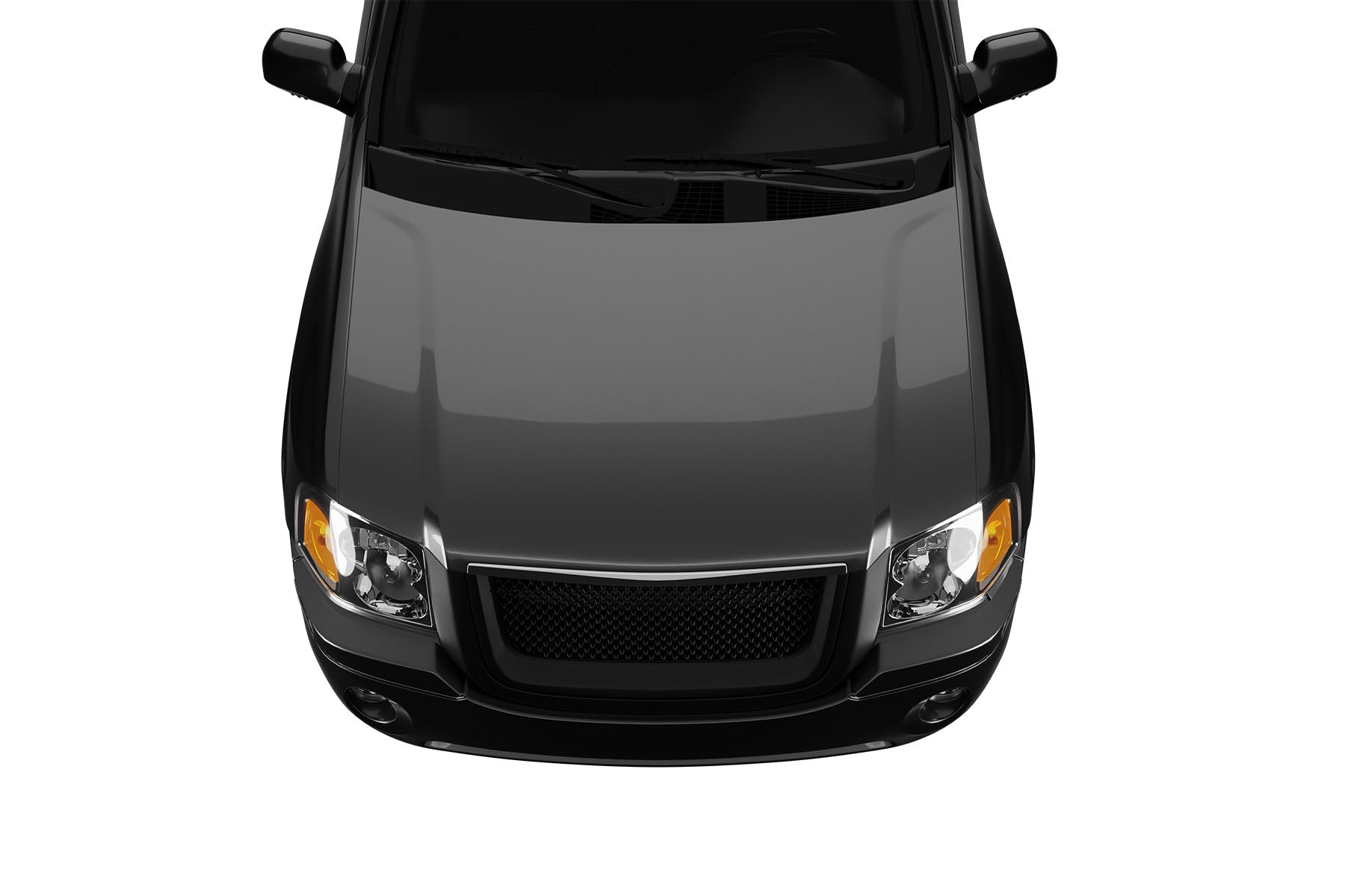 Premium ABS Matte Black Sport Mesh Grille for GMC Envoy 2002-2008 | Direct Fit & UV-Resistant