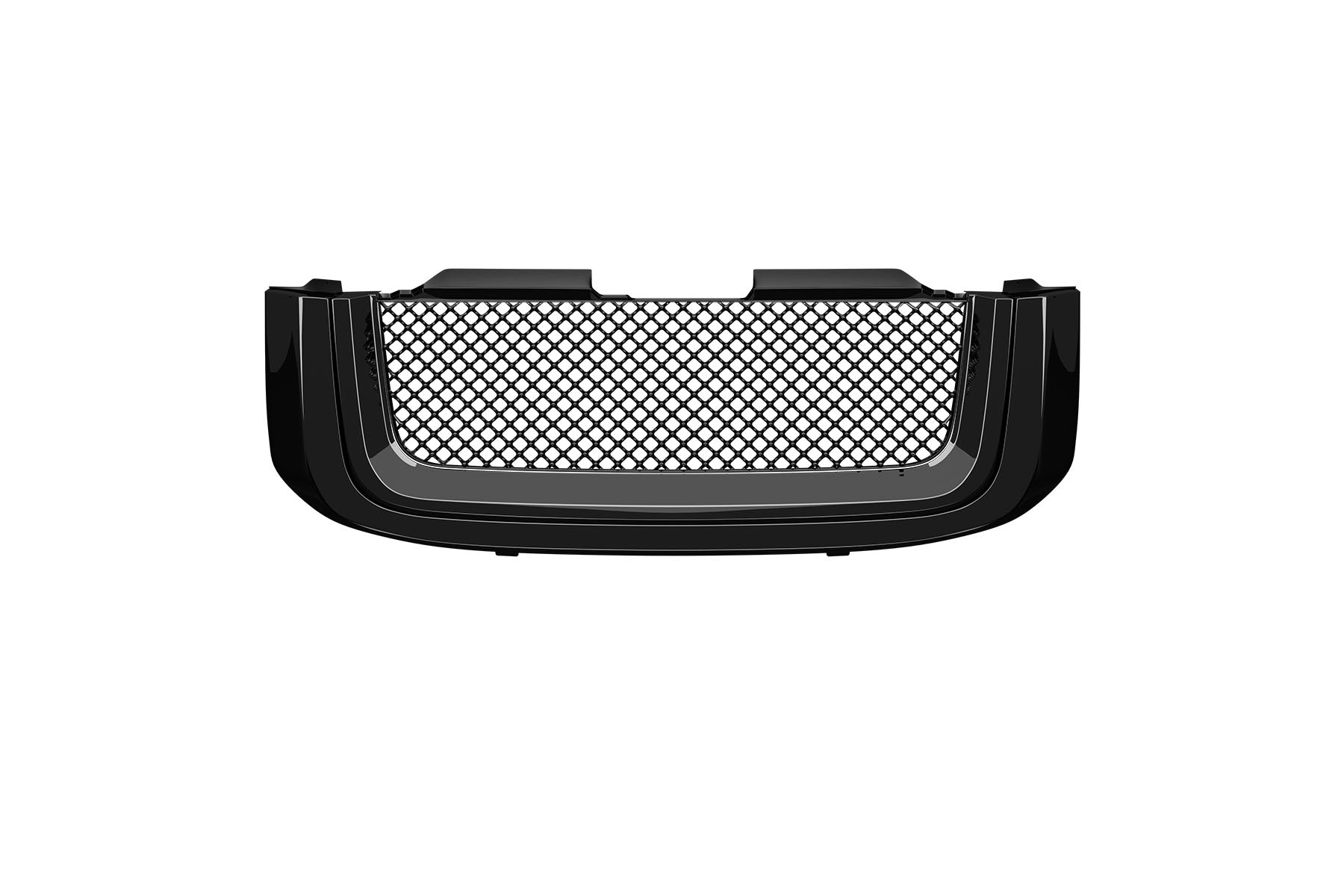 Premium ABS Gloss Black Sport Mesh Grille for GMC Envoy 2002-2008 | Direct Fit & UV-Resistant