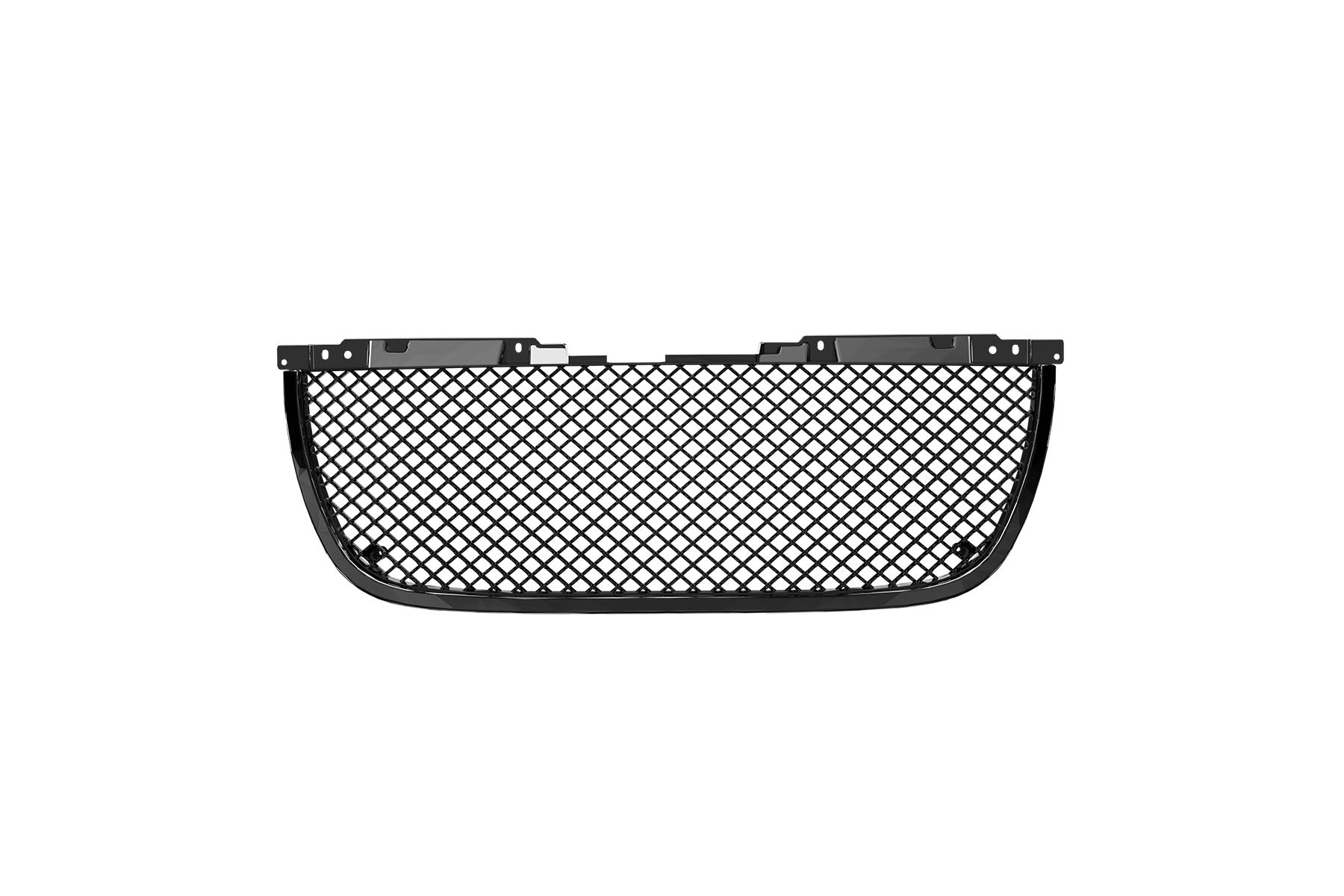 Premium ABS Gloss Black Sport Mesh Grille for GMC Yukon/Denali 2007-2014 | Direct Fit & UV-Resistant
