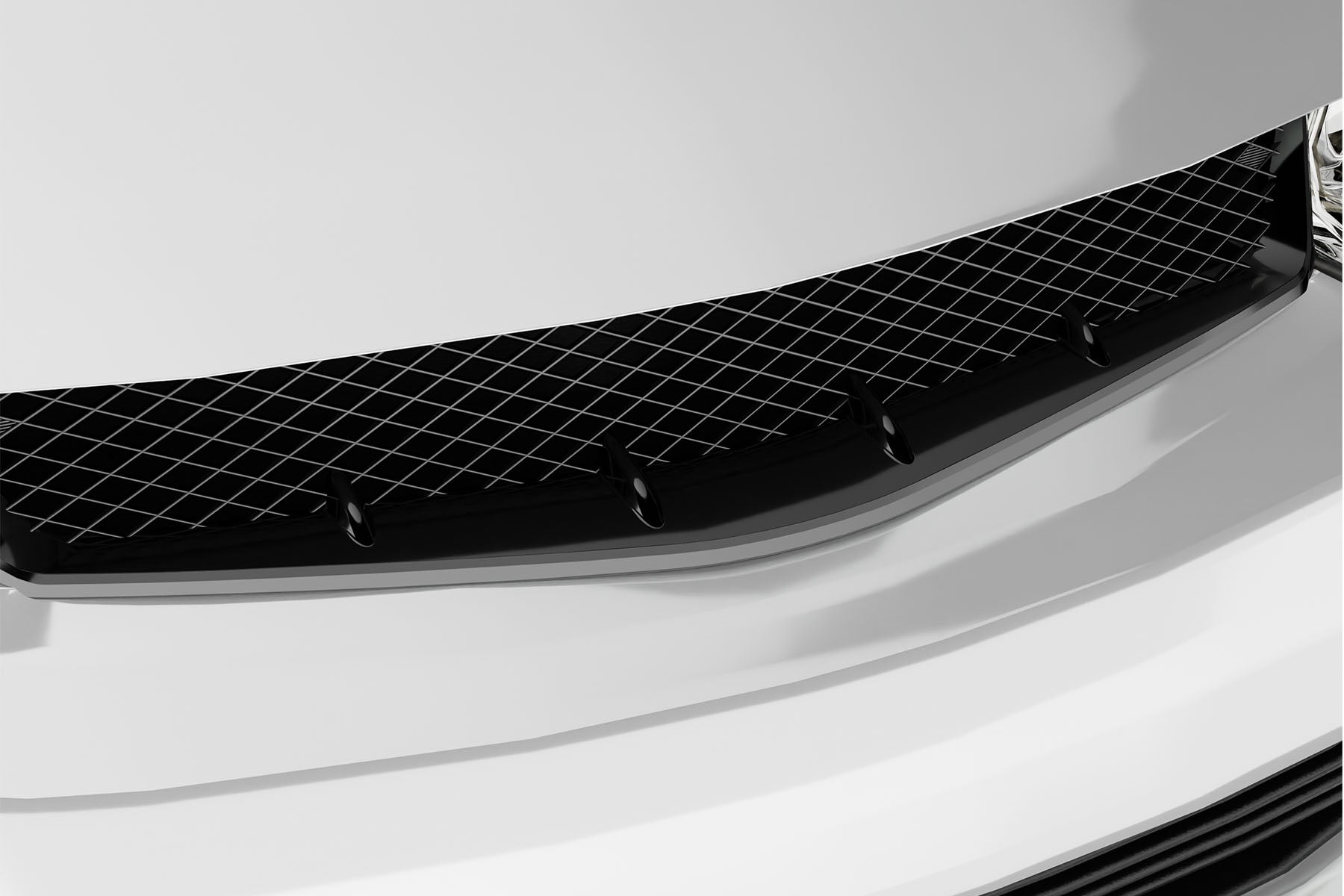 Premium ABS Gloss Black Sport Mesh Grille for Honda Civic 2006-2008 | Direct Fit & UV-Resistant