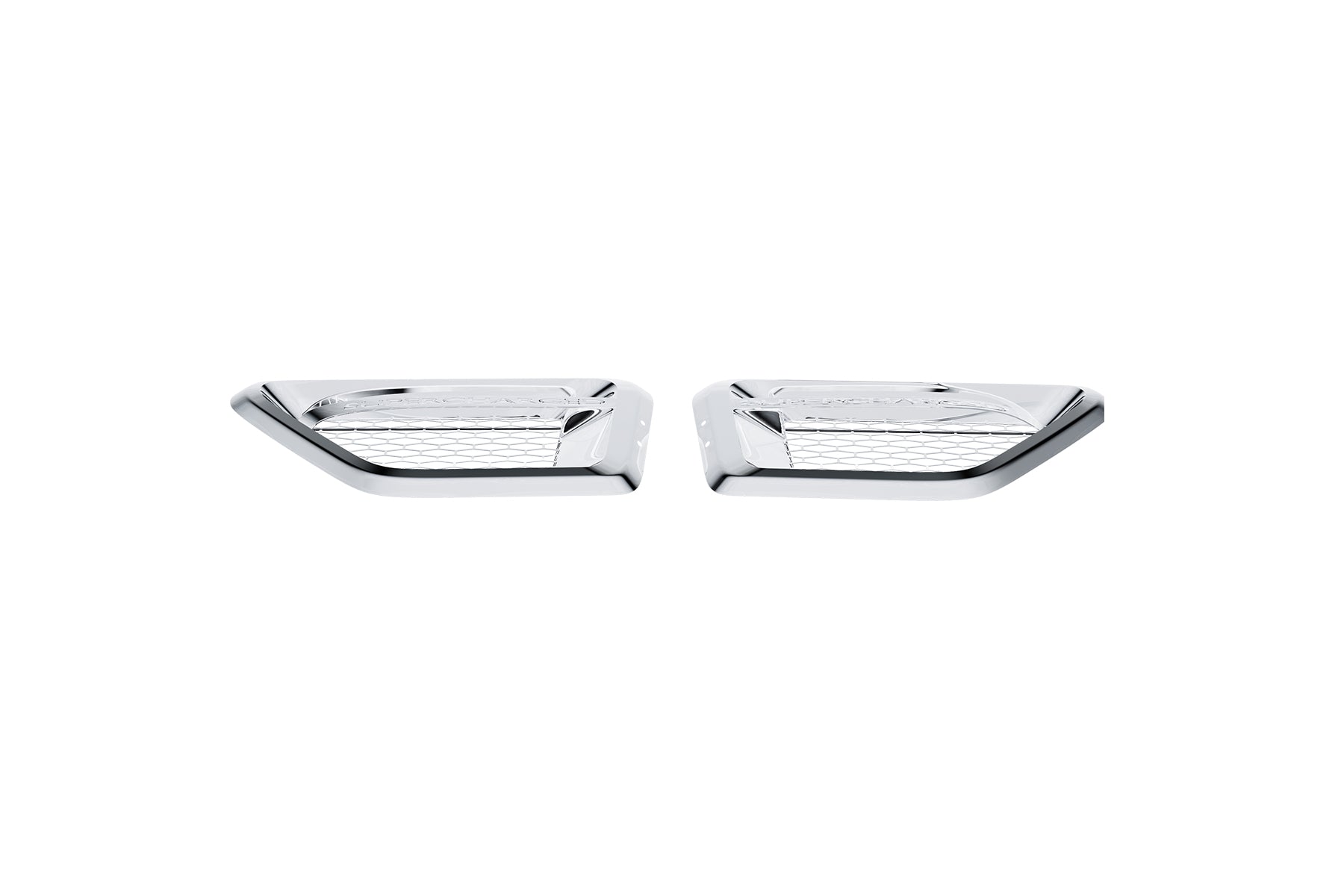 Premium ABS Chrome/Silver Honeycomb Mesh Grille for Land Rover Range Rover Sport 2006-2009 | Direct Fit & UV-Resistant