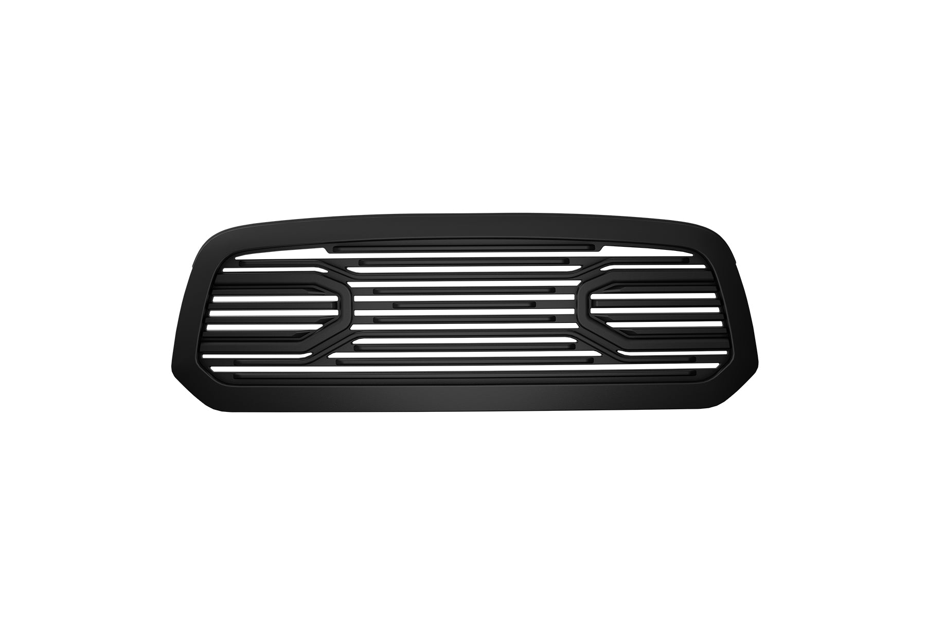 Premium ABS Matte Black Big Horn Style Grille for 2013-2018 Dodge Ram 1500 | Direct Fit & UV-Resistant