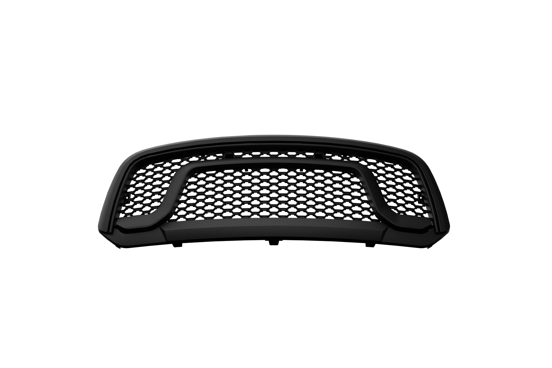 Premium ABS Matte Black Rebel Style Honeycomb Mesh Grille for Ram 1500 2013-2022 Classic | Direct Fit & UV-Resistant