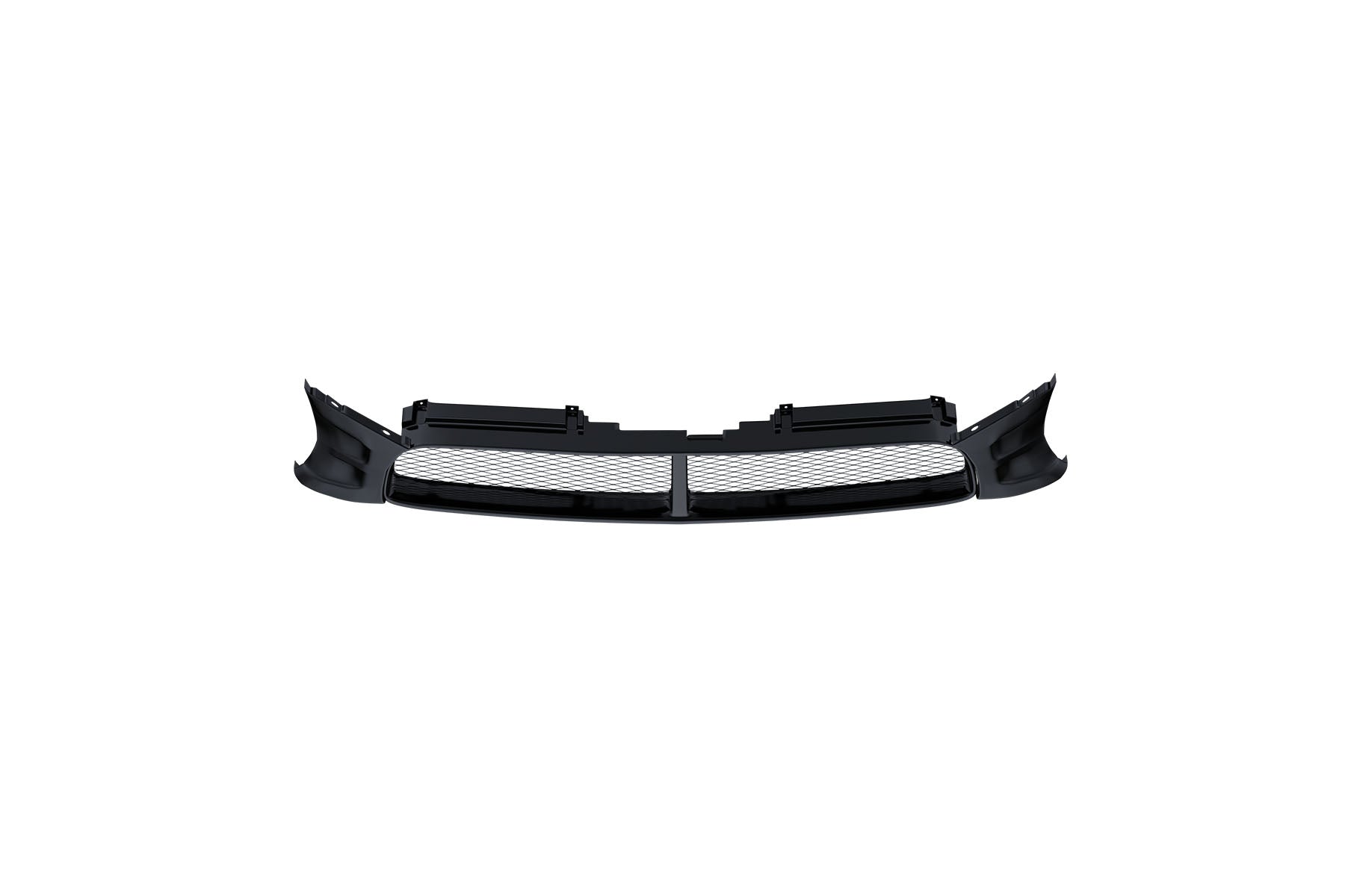 Premium Aluminum Gloss Black Mesh Grille for Subaru Impreza WRX 2002-2003 | Direct Fit & LED-Ready