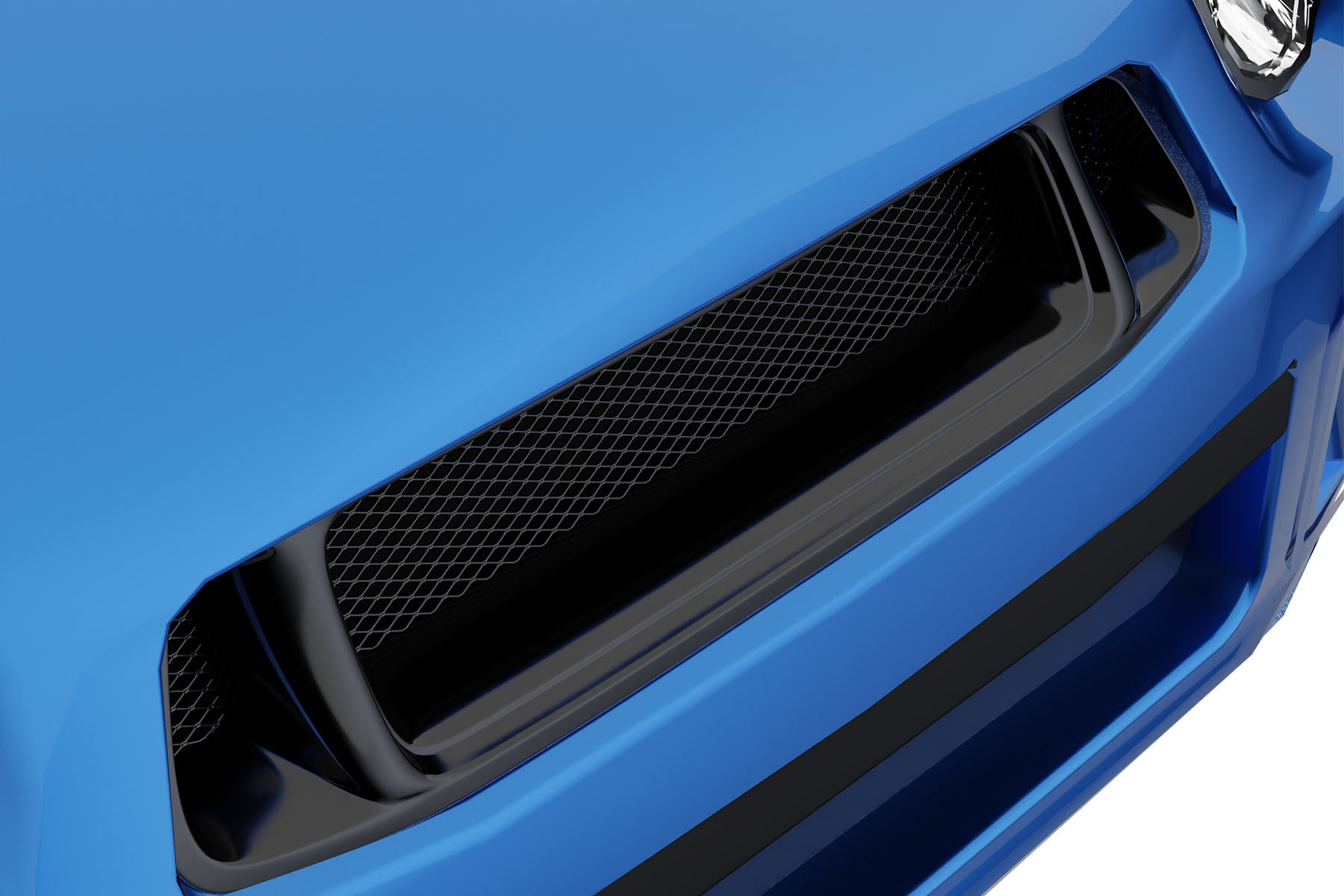 Premium Aluminum Gloss Black Sport Mesh Grille for Subaru Impreza 2004-2005 | Direct Fit & UV-Resistant