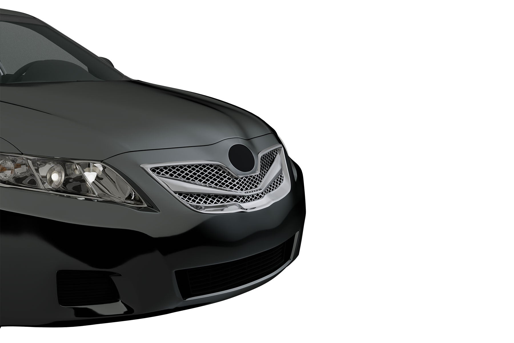 Premium ABS Chrome Sport Mesh Grille for Toyota Camry 2010-2011 | Direct Fit & UV-Resistant