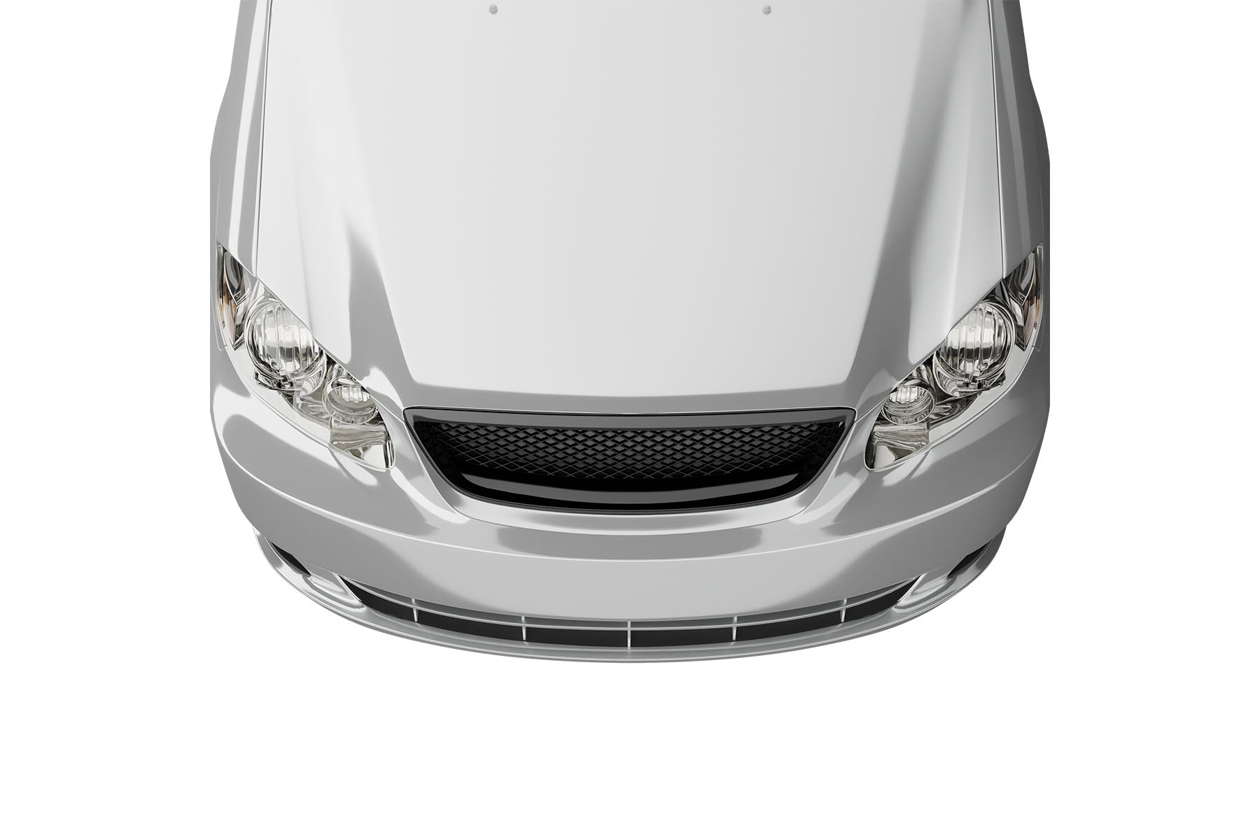 Premium ABS Glossy Black T-R Mesh Grille for Toyota Corolla 2003-2004 | Direct Fit & UV-Resistant