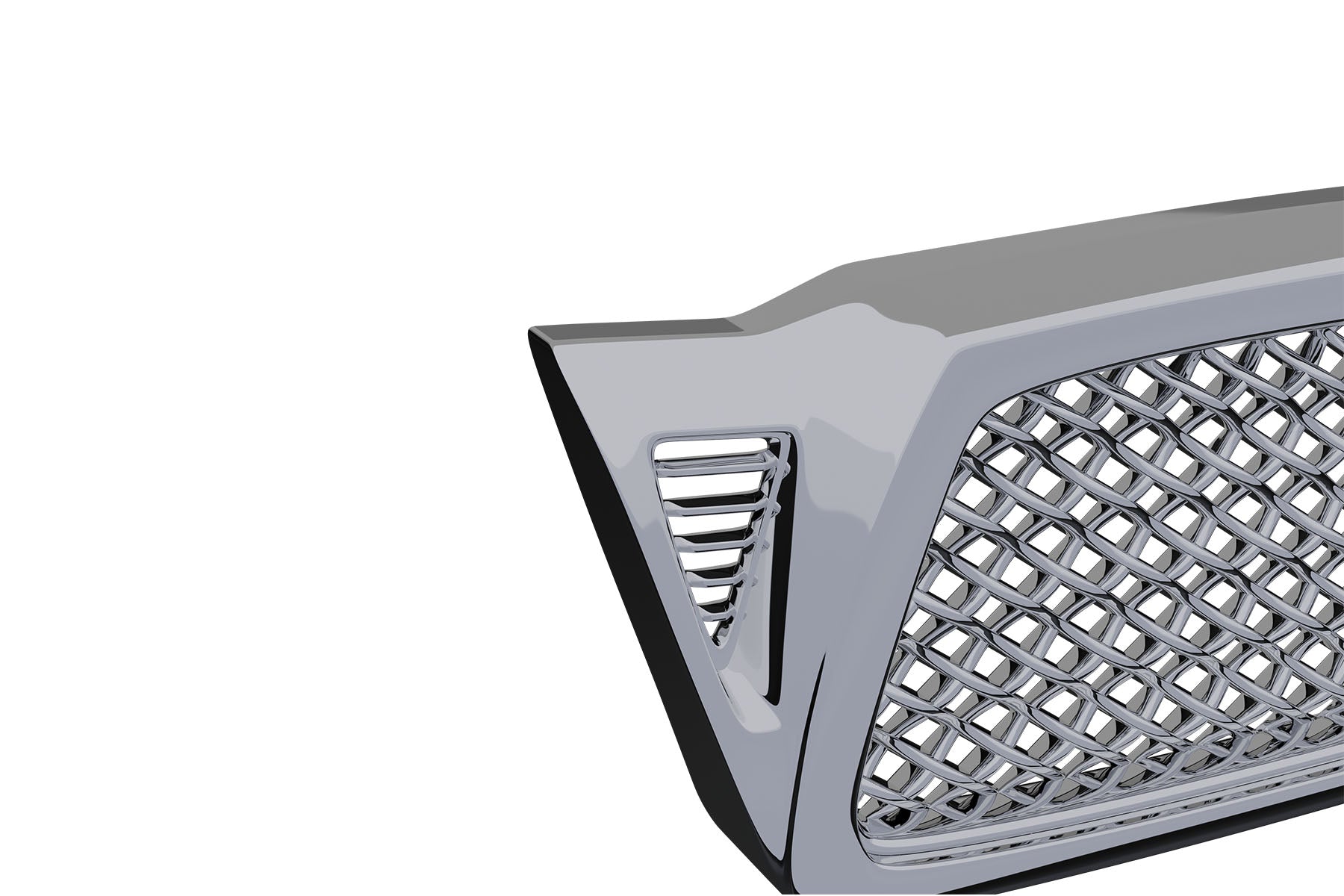 Premium ABS Chrome Dragon Mesh Grille for Toyota Tacoma 2005-2011 | Direct Fit & LED-Ready