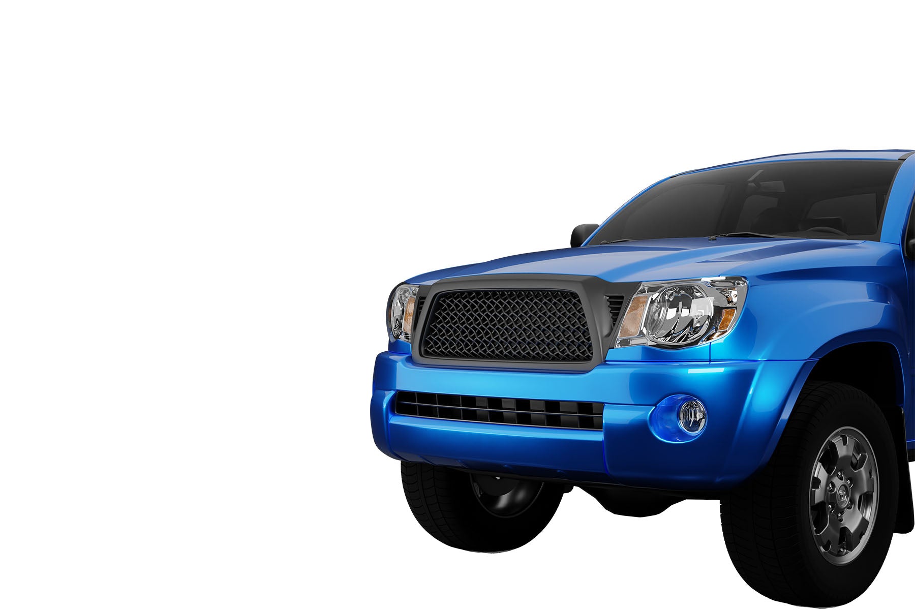 Premium ABS Matte Black Dragon Mesh Grille for Toyota Tacoma 2005-2011 | Direct Fit & UV-Resistant