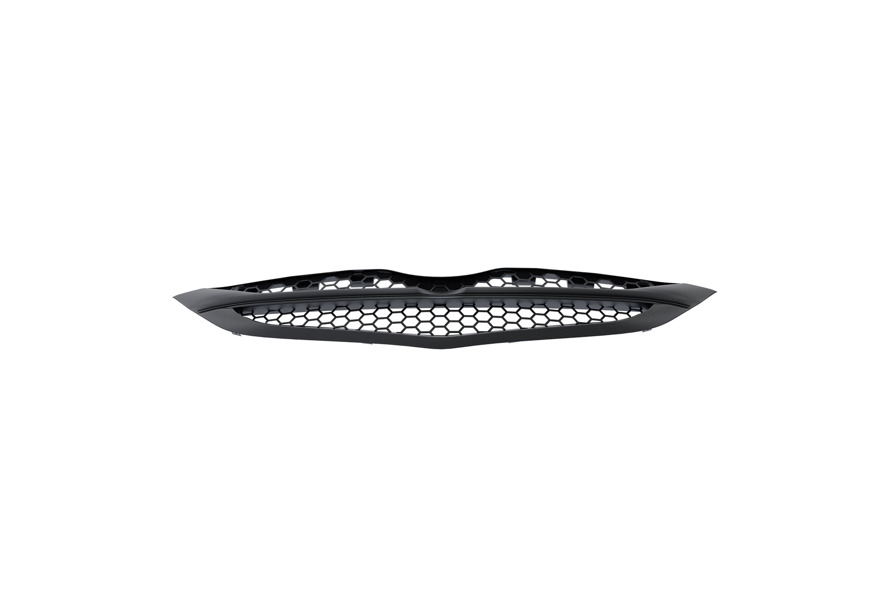 Premium ABS Matte Black Honeycomb Mesh Grille for Toyota Yaris 2007-2009 | Direct Fit & UV-Resistant