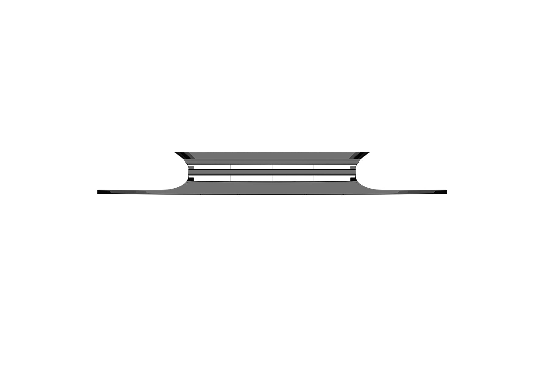 Premium ABS Gloss Black Euro Sport Grille for 1993-1998 VW Golf/GTI & 1995-1999 Cabrio | Direct Fit & UV-Resistant