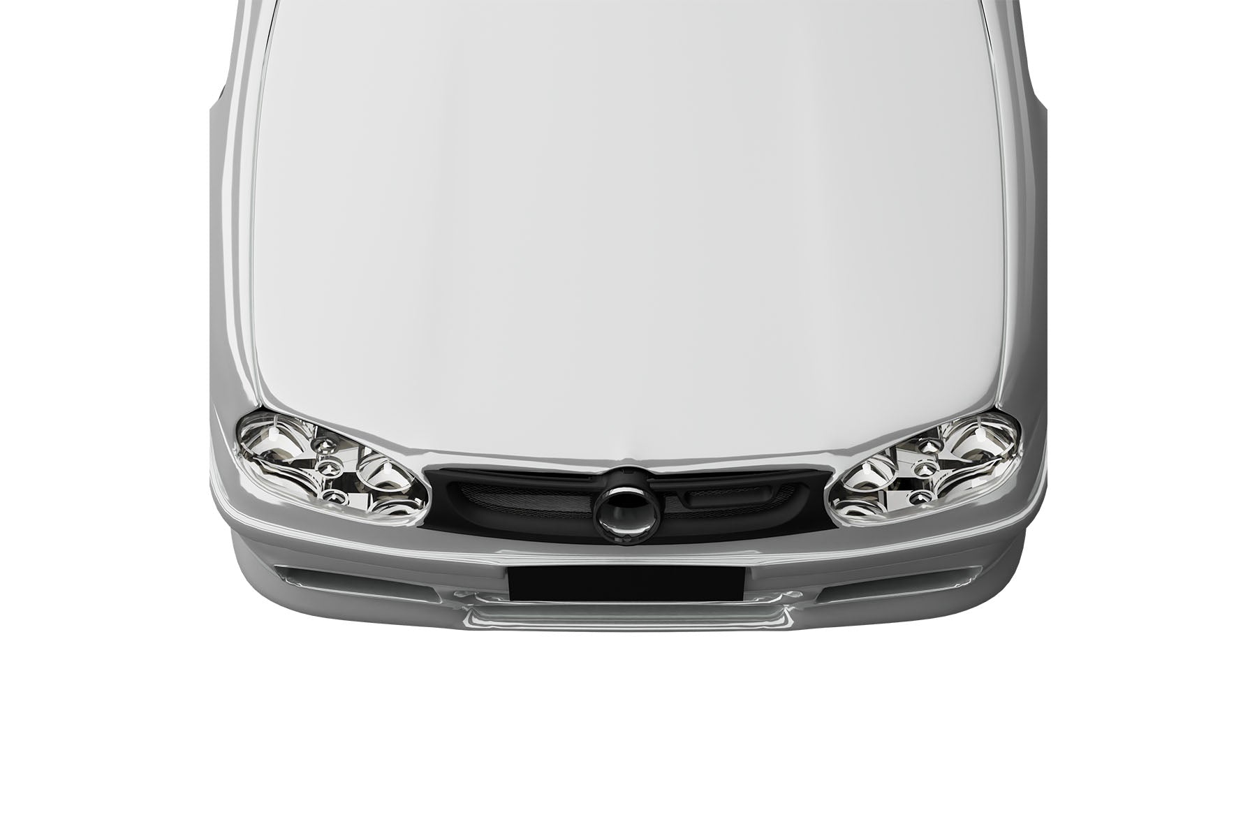 Premium Aluminum Matte Black ABT-Style Mesh Grille for Volkswagen Golf / GTI / R32 MK4 1999-2006 | Direct Fit & UV-Resistant