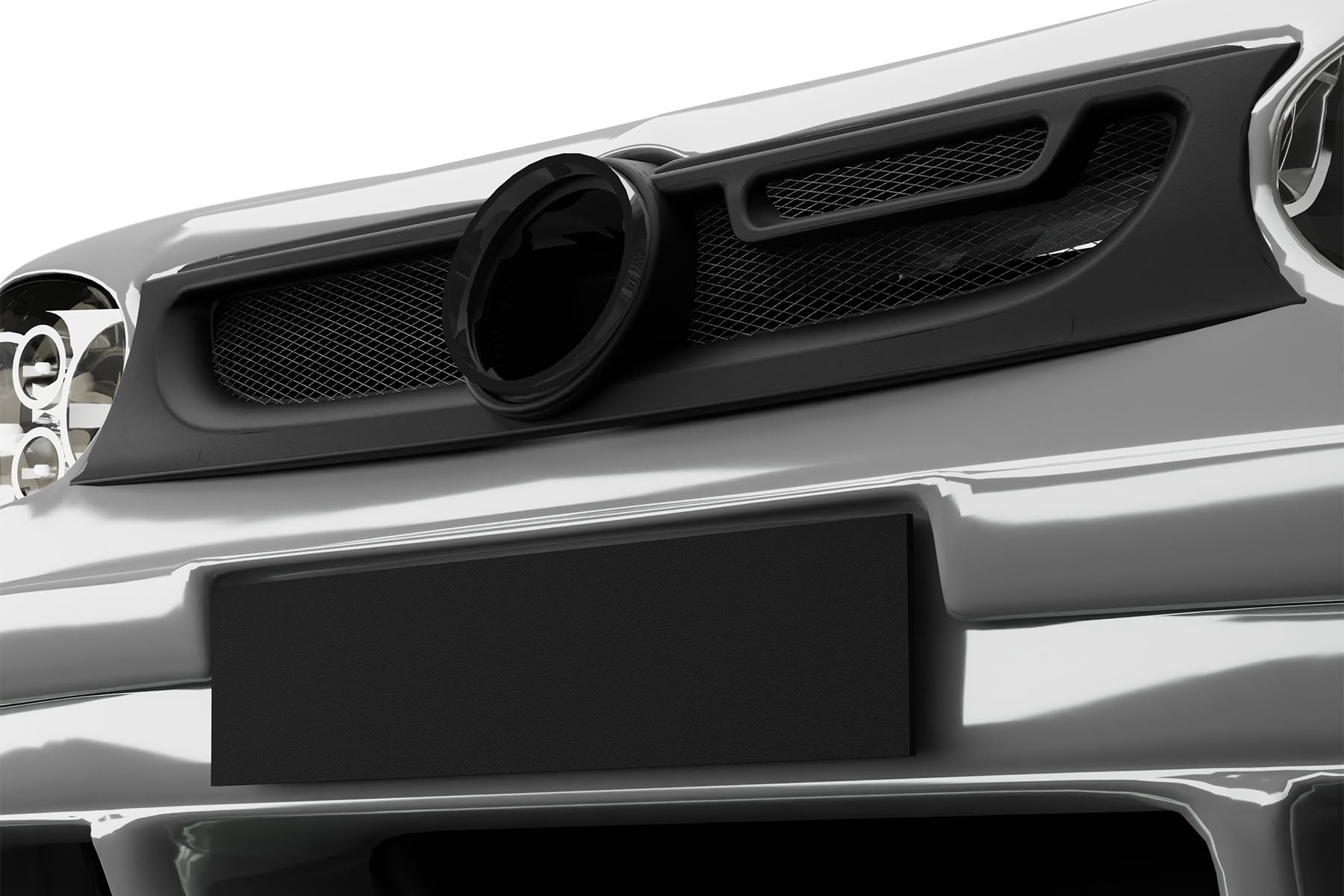 Premium Aluminum Matte Black ABT-Style Mesh Grille for Volkswagen Golf / GTI / R32 MK4 1999-2006 | Direct Fit & UV-Resistant