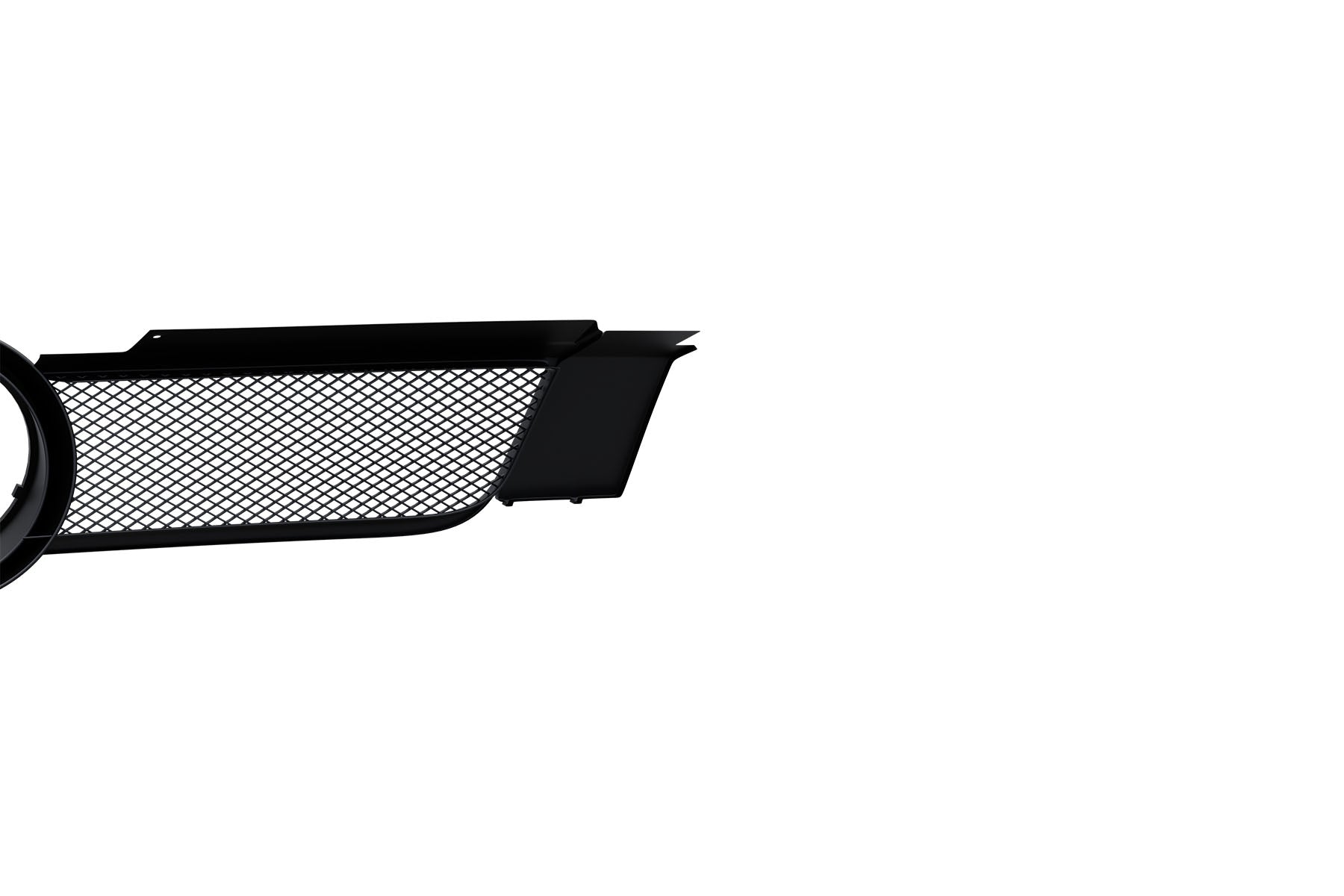 Premium Aluminum Matte Black Sport Mesh Grille for Volkswagen Rabbit 2006-2009 | Direct Fit & UV-Resistant