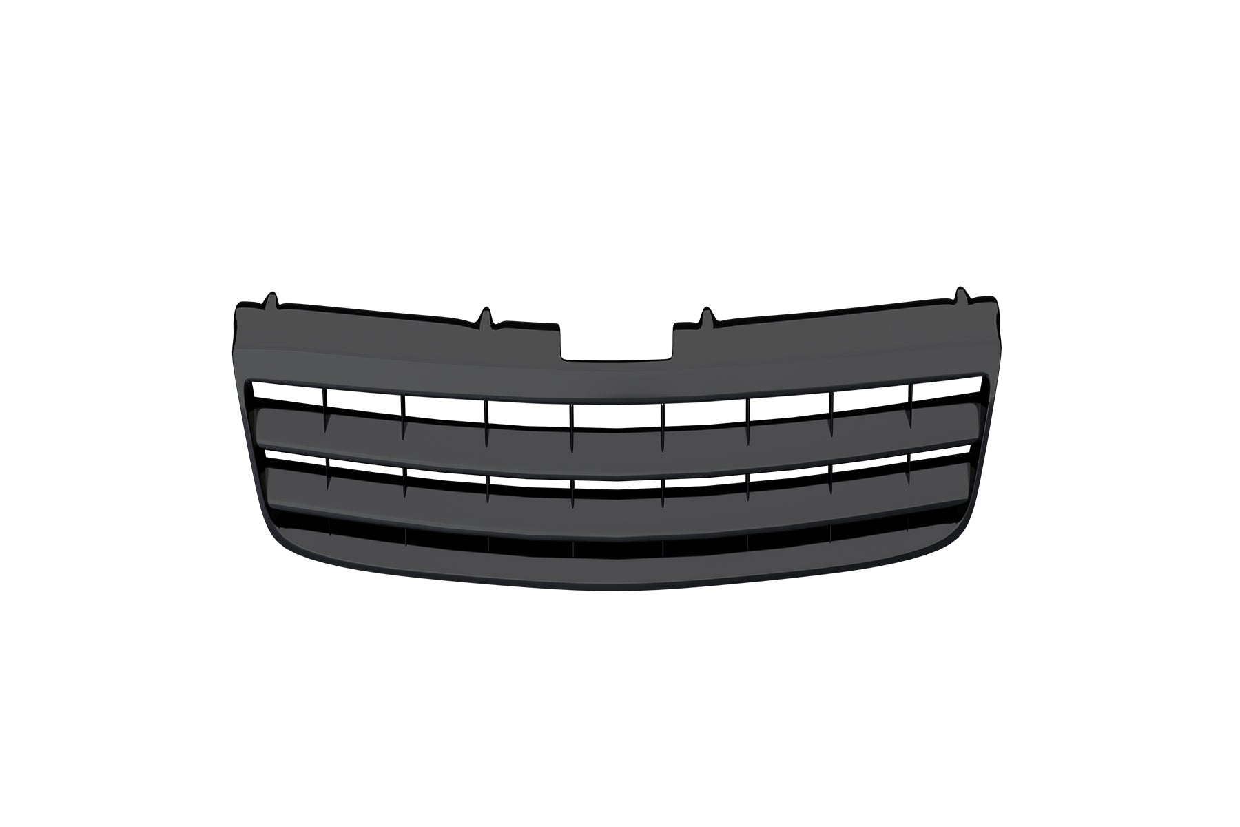 Premium ABS Gloss Black Horizontal Grille for Volkswagen Touareg 2003-2007 | Direct Fit & UV-Resistant