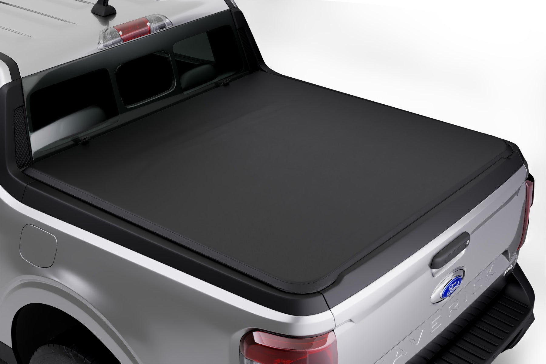 MilesRunner For 2022-2024 Ford Maverick 4.5 Ft Bed Tri Fold Soft Vinyl Tonneau Cover