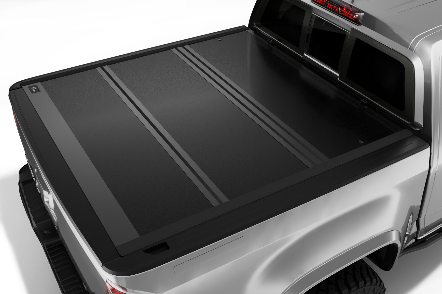 MilesRunner For 2014-2019 Chevrolet GMC Silverado/Sierra 6.5' Lo Pro Hard Tri Fold Tonneau Cover