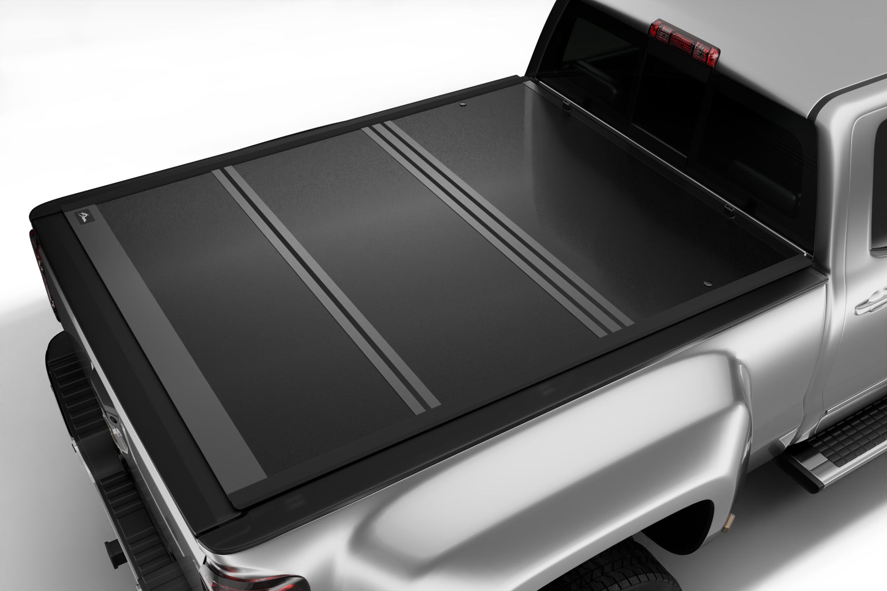 MilesRunner For 19-25 Chevrolet GMC Silverado/Sierra 1500 6.5' Lo Pro Hard Tri Fold Tonneau Cover