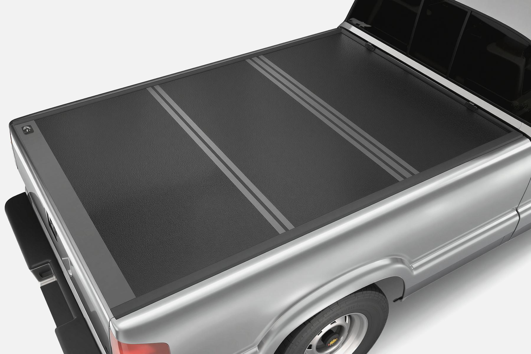 MilesRunner For 1994-2003 Chevrolet S10 6 Ft Bed Low Profile Hard Tri Fold Tonneau Cover