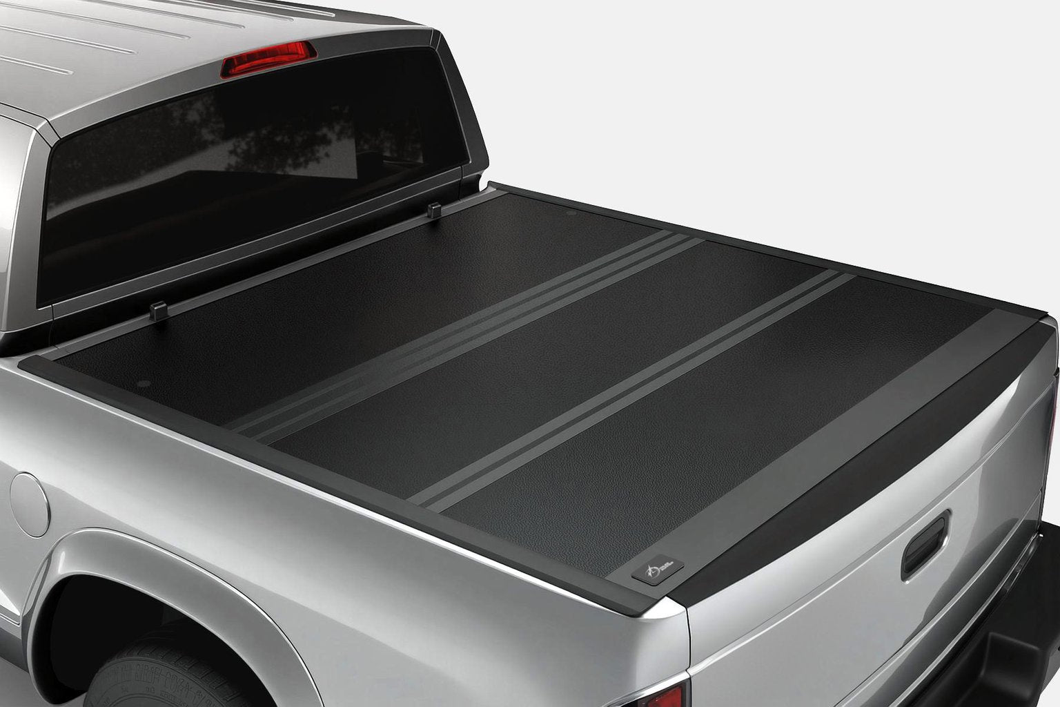 MilesRunner For 2000-2004 Dodge Dakota 5.5 Ft Bed Low Profile Hard Tri Fold Tonneau Cover